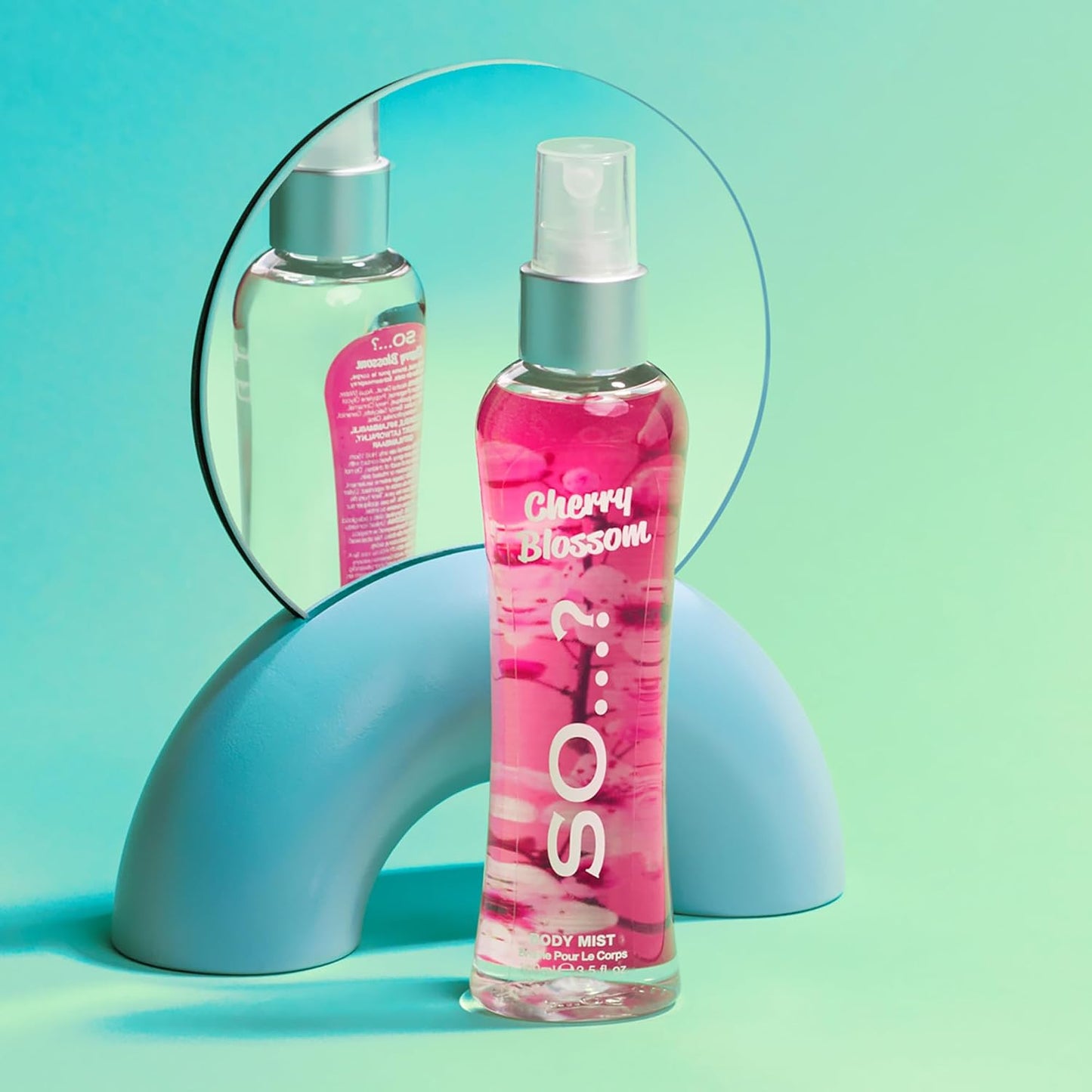 Cherry Blossom Body Mist - Floral Perfume for Women | Peach, Rose & Cedarwood Notes - 3.5 oz Body Spray