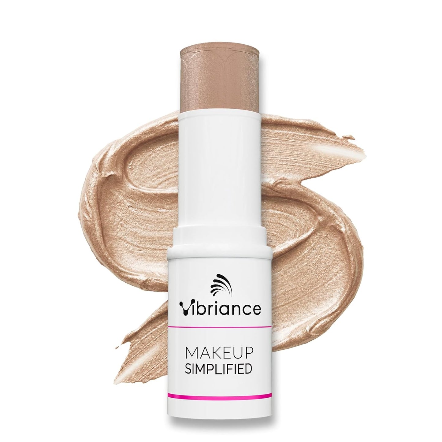 Vibriance Highlighter Shimmer Stick - All-in-One Makeup for Mature Skin | Illuminate Lips, Cheeks, Eyes