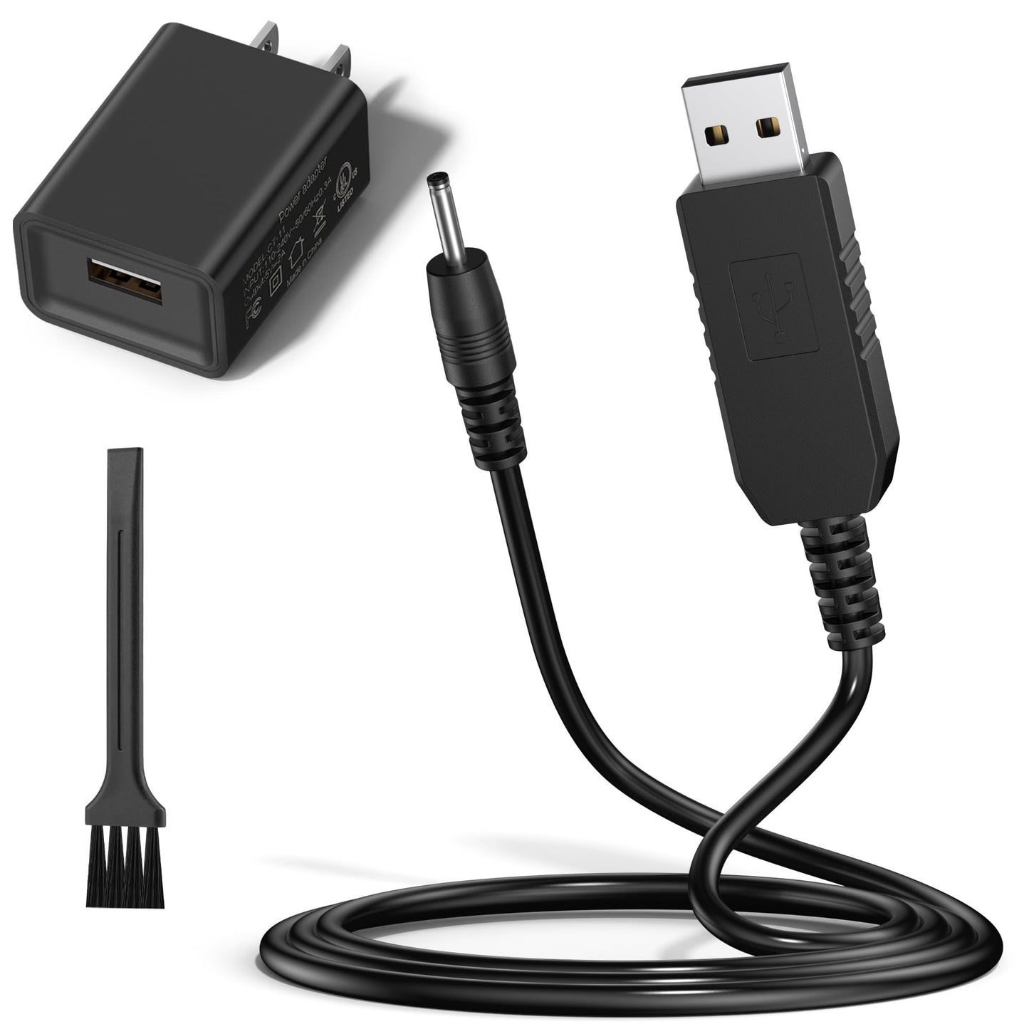 Amzpas USB Shaver Charger 2.3V Compatible with Braun Beard Trimmer Electric Razor