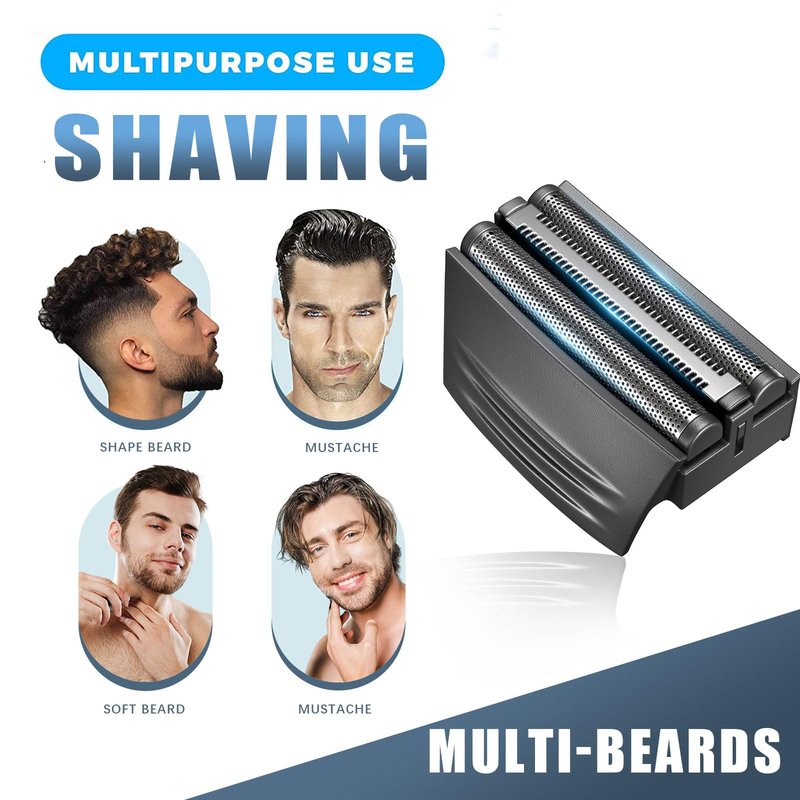 Shaver Replacment Heads,Shaver Replacment Foil Compatible with Remington Titanium-X Flex & Pivot Foil and Cutter F5800 & F7800 (3 Packs)