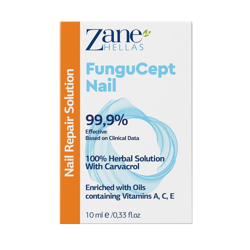 FunguCept Nail Solution - Treat Discolored, Thickened Nails | 0.33 oz (10ml)
