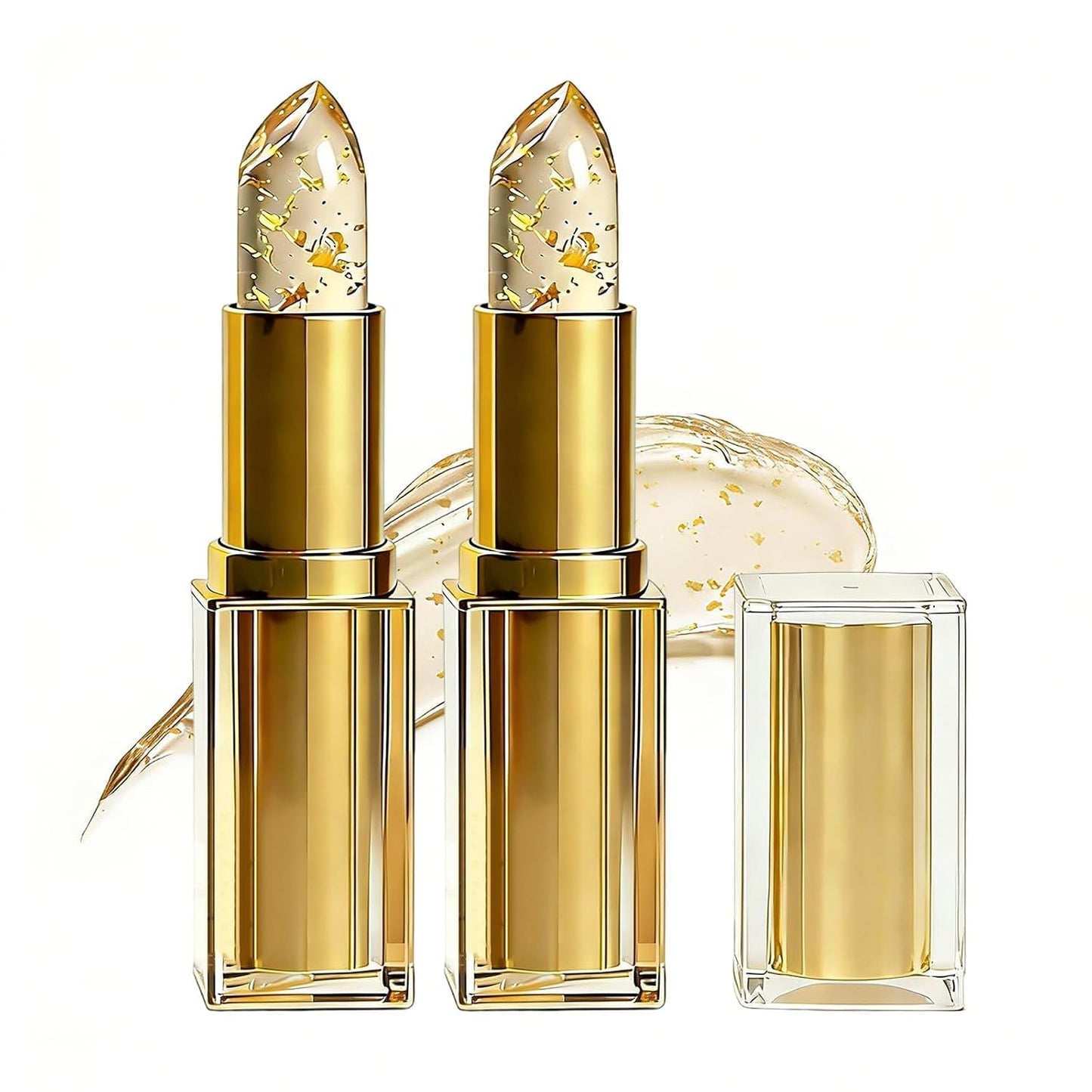 Color Changing Lipstick for Mature Women - Hydrating Tinted Balm, Long-Lasting 8h Transfer-Resistant | Personalized Shades (2PCS)