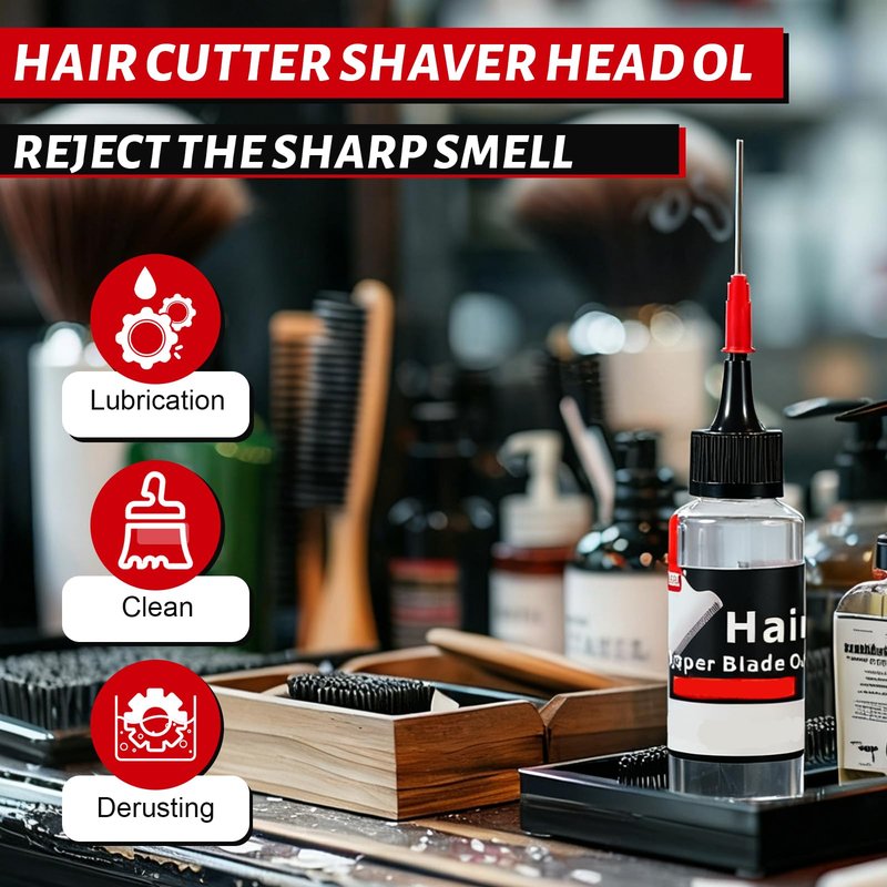 2pcs Hair Clipper Oil Blade Oil, Hair Trimmer Lubricant, Long-Lasting Protection for Hair Clippers, Shavers & Trimmers