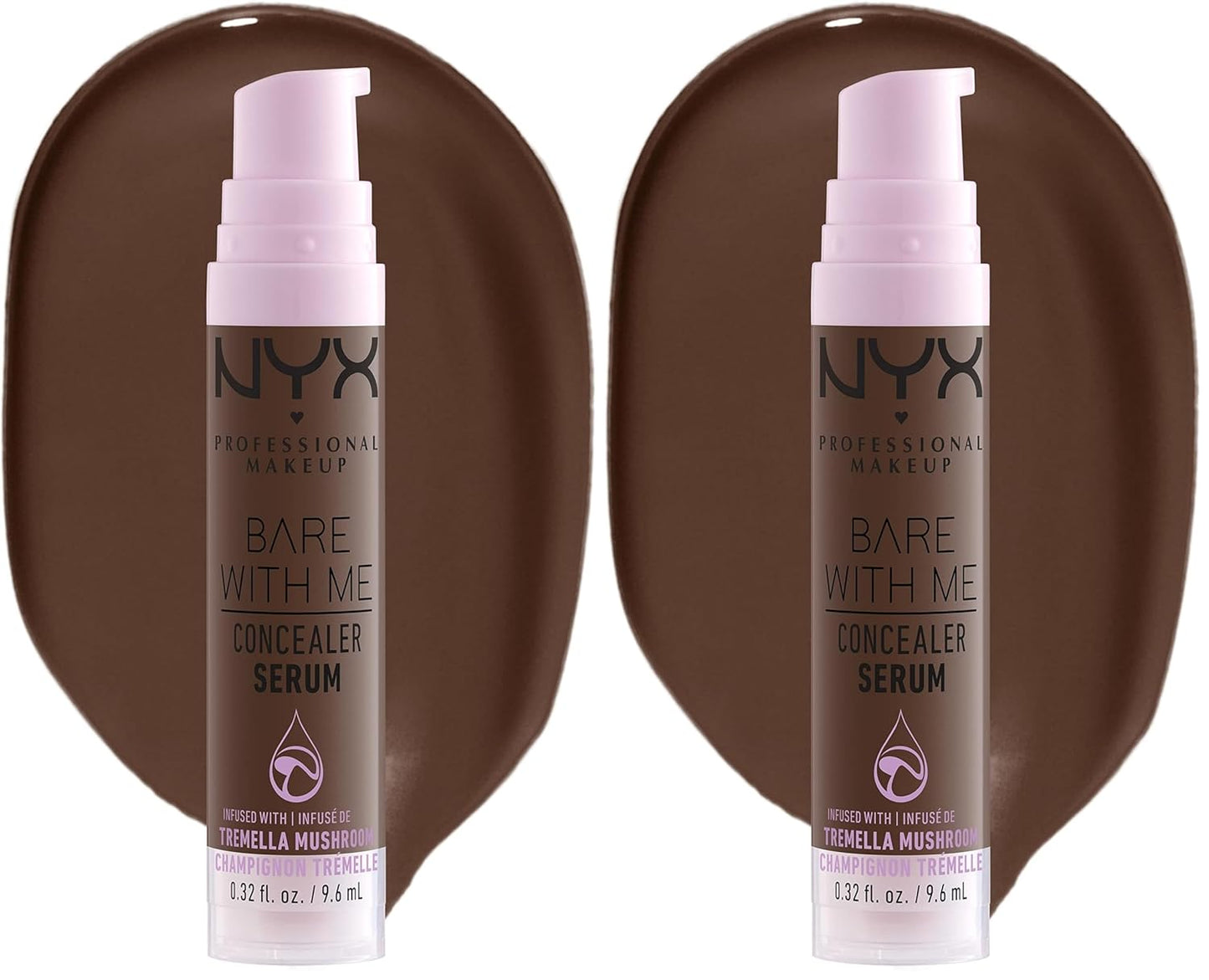NYX Bare With Me Concealer Serum - 24Hr Hydration Makeup for Flawless Skin | Light Shade
