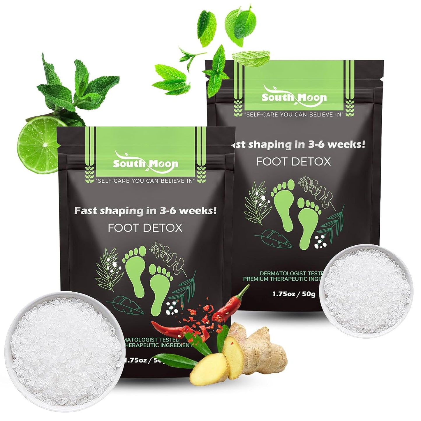 Detox Foot Soak Beads - Herbal Cleansing for Men & Women | 10 PCS Relaxing Foot Soak Beads
