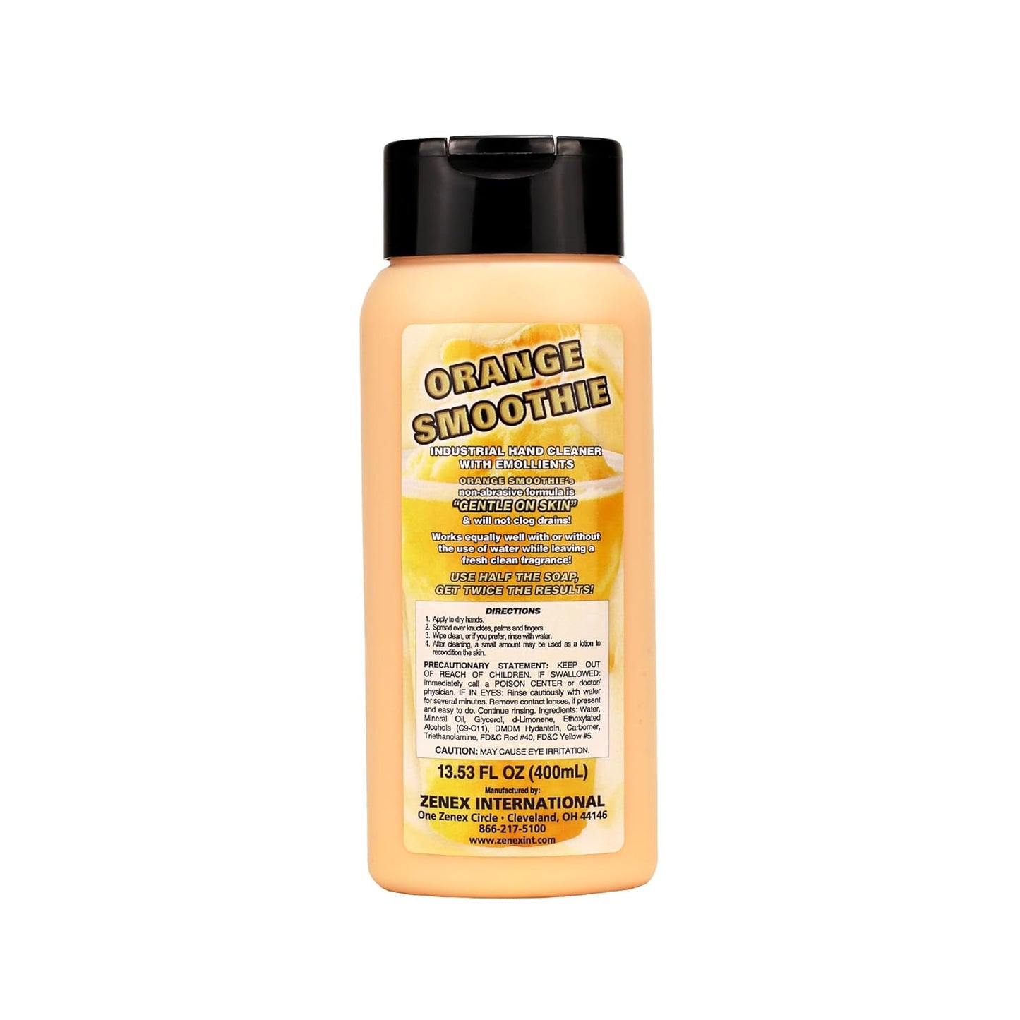 Orange Smoothie Hand Soap - Moisturizing Industrial Cleaner | Citrus Scent | Gentle on Skin | 3.55 L (1-Pack)