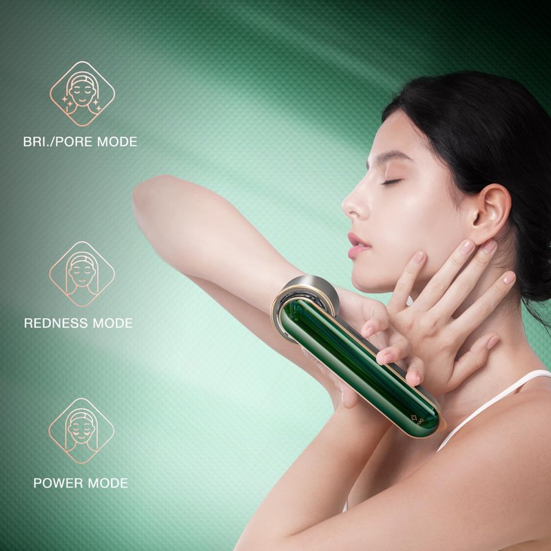 JOVS Blacken PRO Skincare Device for Spot & Blemish Lightening, Smart Facial Beauty Device for Skin Rejuvenation & Redness Reduces, Sapphire Cooling | All-in-One Skincare Brightening Solution
