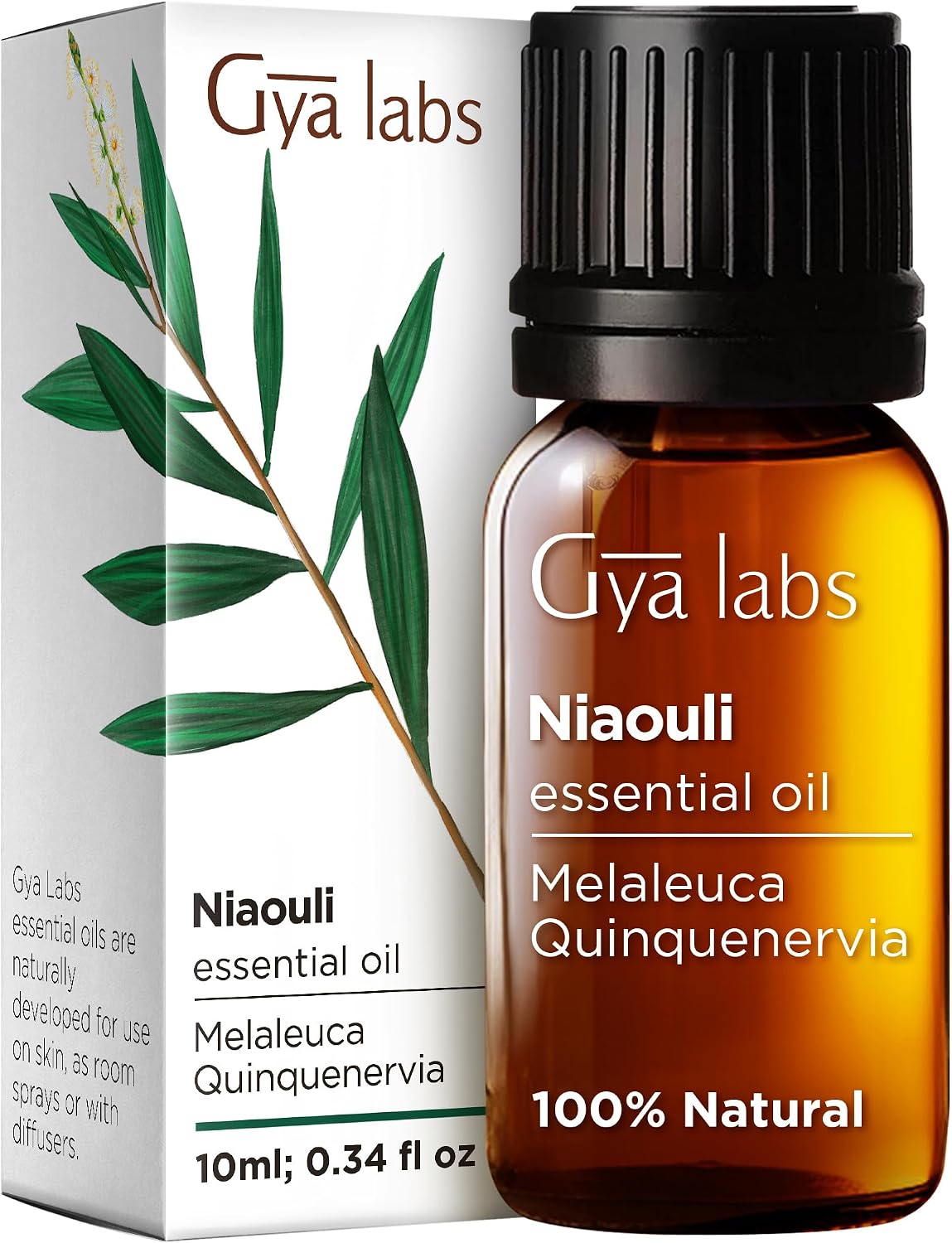 Pure Australian Tea Tree Essential Oil - 0.34 Fl Oz | Natural Oil for Hair, Skin, Diffuser & Aromatherapy