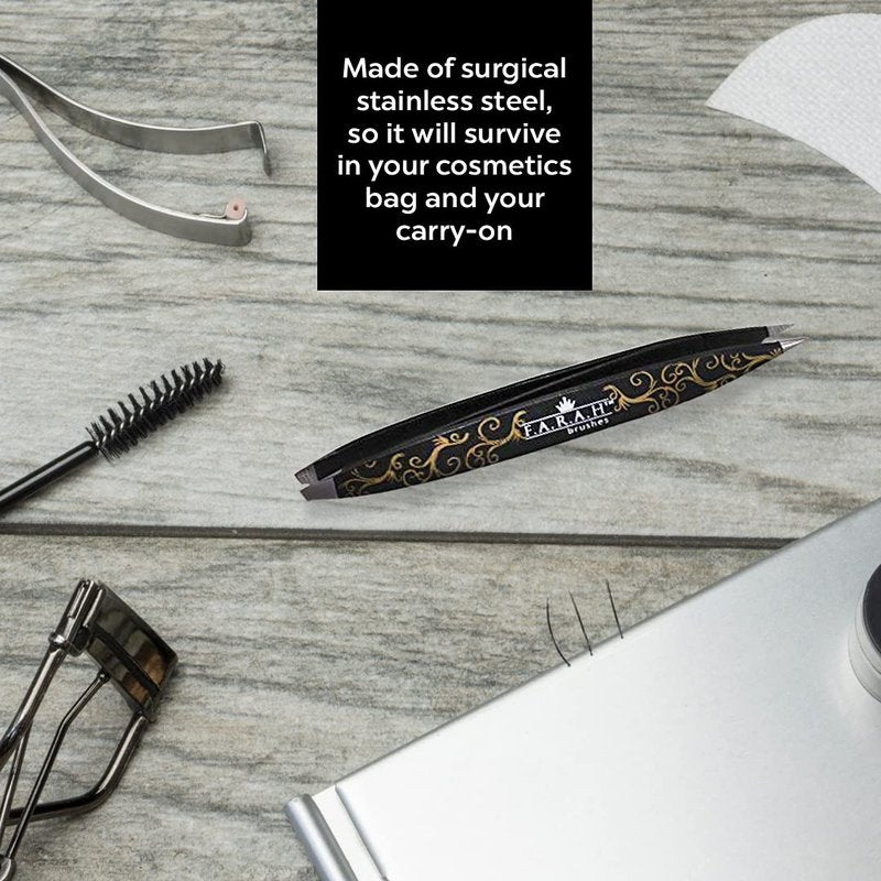 F.A.R.A.H Professional Queen Z-Tweeze Dual Ended Tweezers