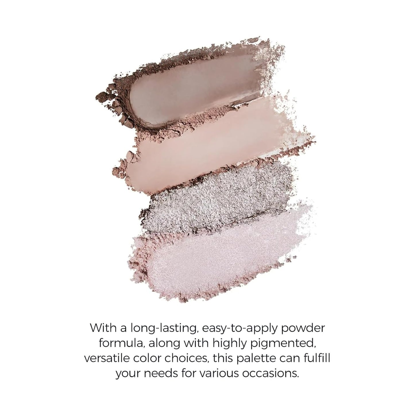 Little Angel 9-Color Eyeshadow Palette - Pink Beige Makeup with 6 Matte & 3 Shimmer Shades | Blendable, Smooth Eye Makeup, 0.37 Oz