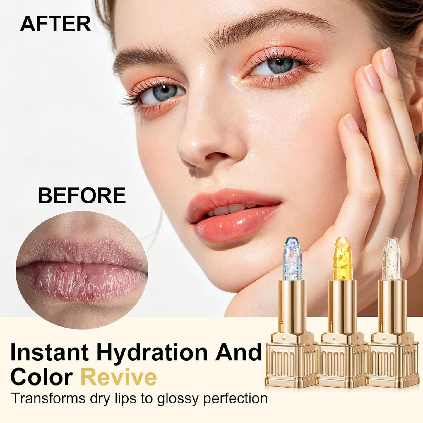 PH Adjusting Lipstick - Color Changing Hydration for All Skin Tones | 2 Pack, Long-Lasting Nourishment