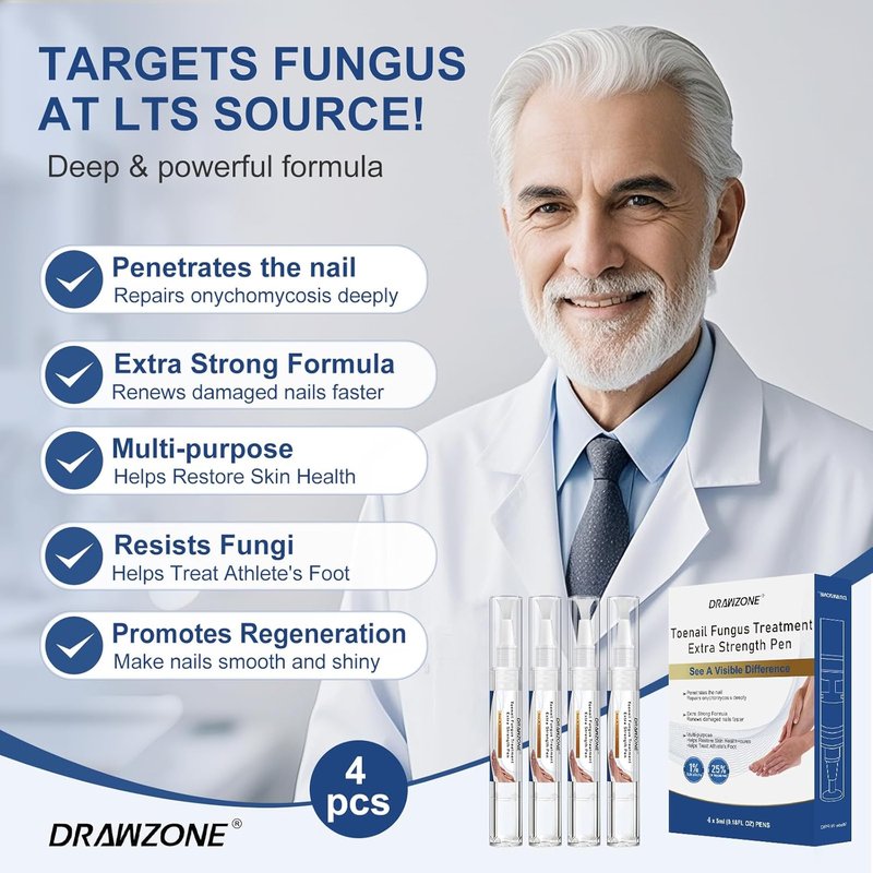Toenail Fungi Treatment - Extra Strength Fungi Nail Pen with 25% Undecylenic Acid | Effective for Ingrown & Yellow Toenails