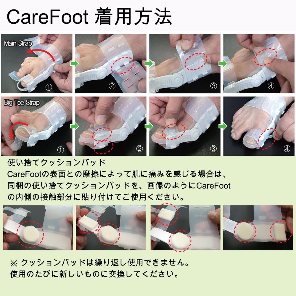 Bunion Corrector for Pain-Free Walking | Adjustable Hallux Valgus Support for Men & Women (Right Foot)