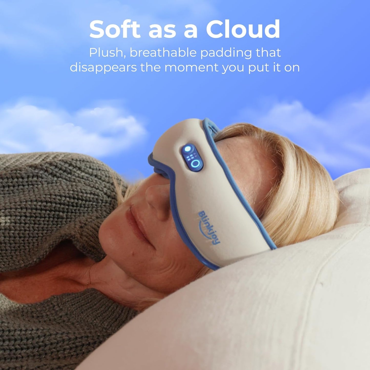 Rechargeable Heated Eye Mask - Cordless Warm Compress for Dry Eyes, MGD & Eye Strain | Optometrist Recommended