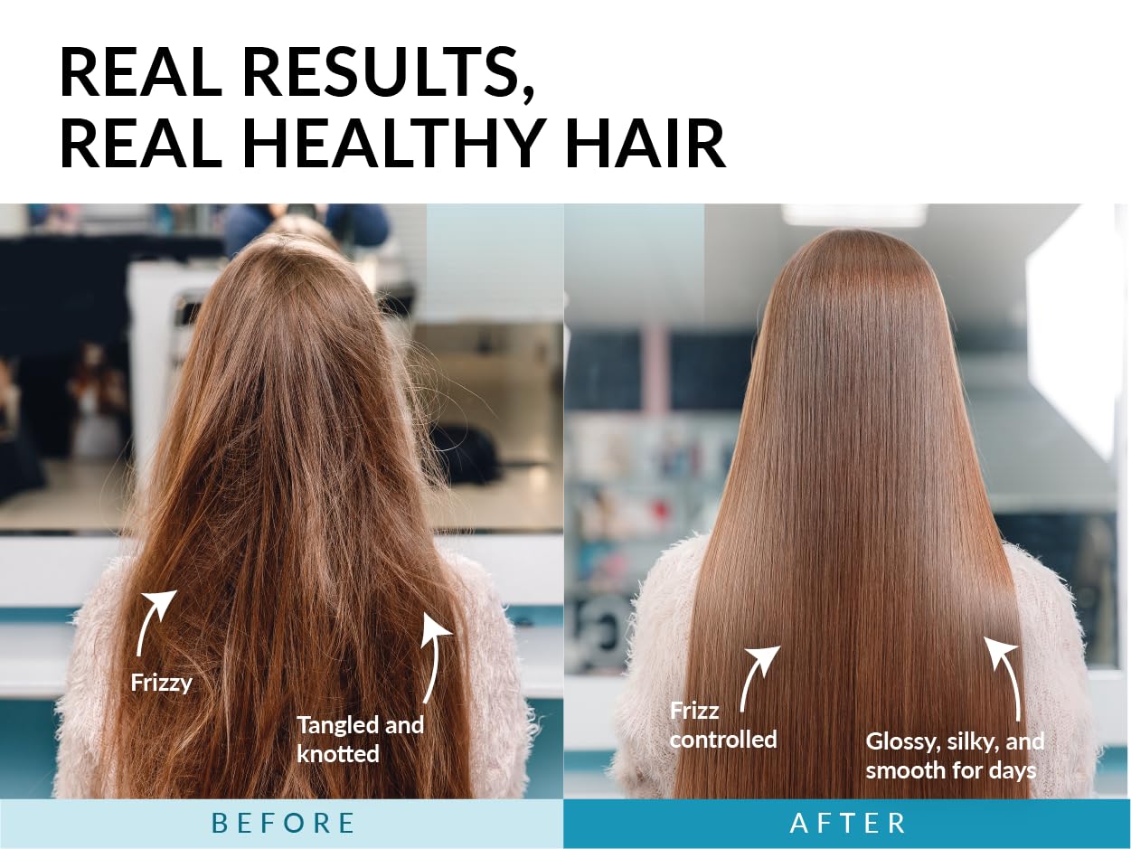 Kashmir Keratin Frizz Defense Spray - Humidity Protection & Temporary Hair Realignment | 236ml