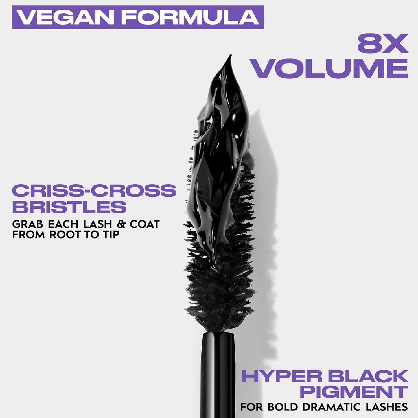 Urban Decay Perversion Volumizing Mascara - Black Lengthening & Smudge-Resistant Formula | 16HR Wear, Vegan, Cruelty-Free