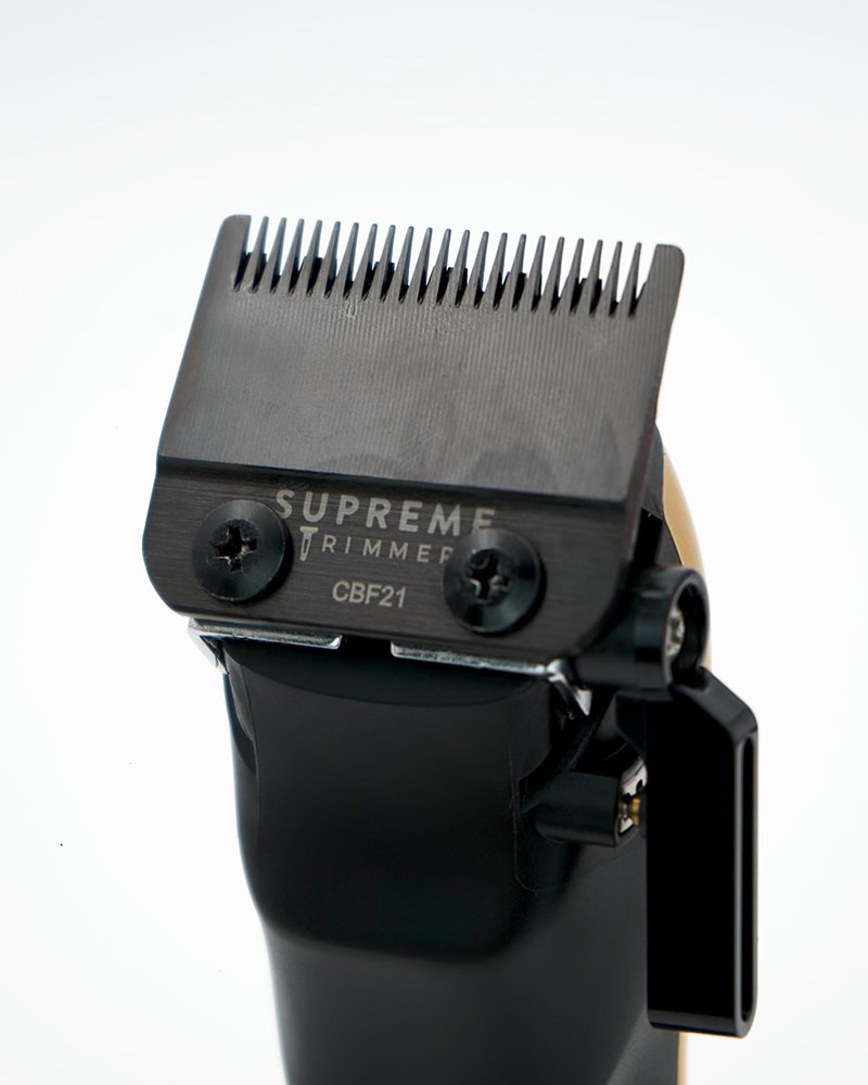 Supreme Trimmer Darkstar 72 Clipper with Magnetic Vector Motor | 180 Min Run Time, 9000 RPM Barber Hair Clipper | Low Noise, Professional Clipper DLC Blades | STC72
