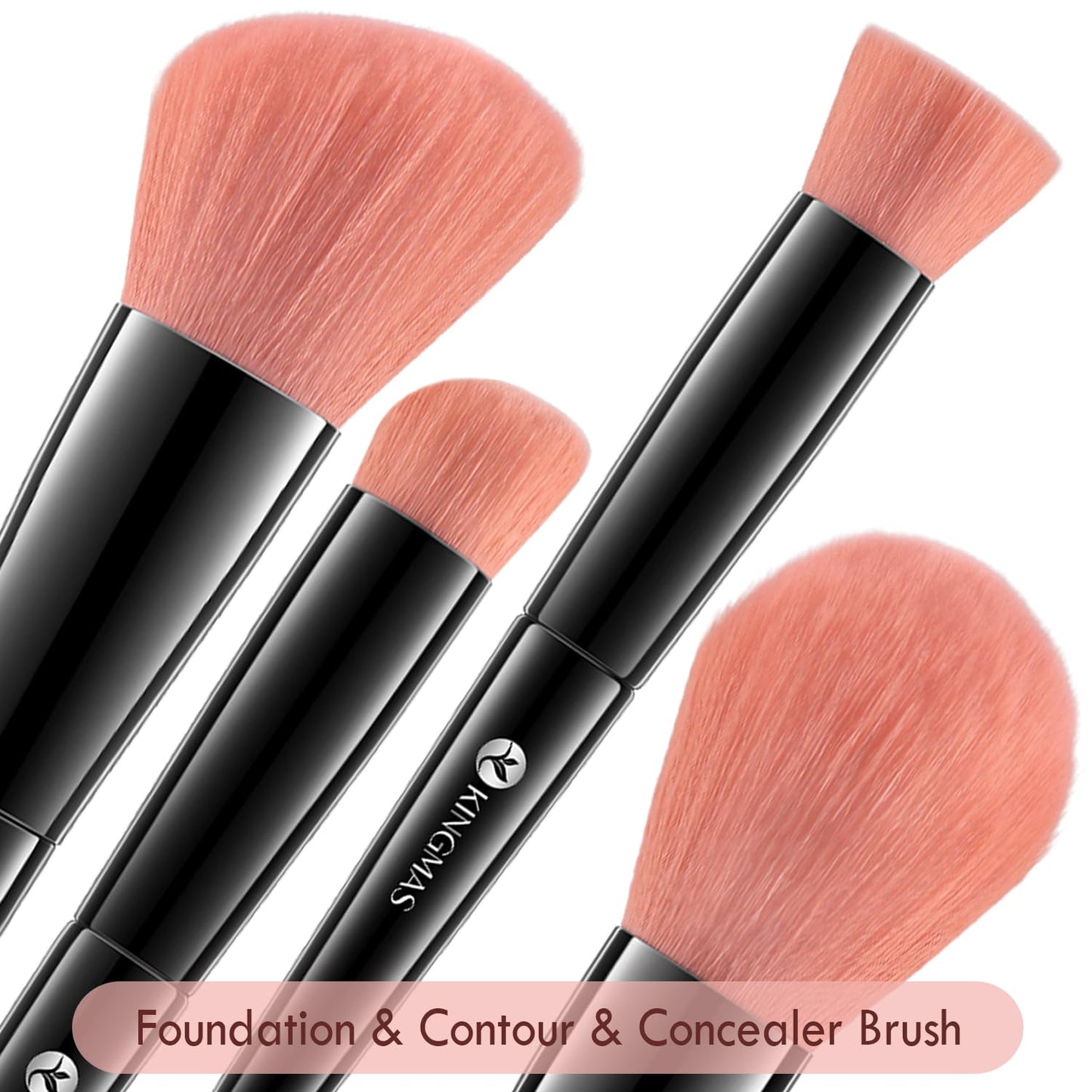 Premium 10-Piece Makeup Brush Set - Vegan & Cruelty-Free Ultra-Soft Face and Eye Brushes