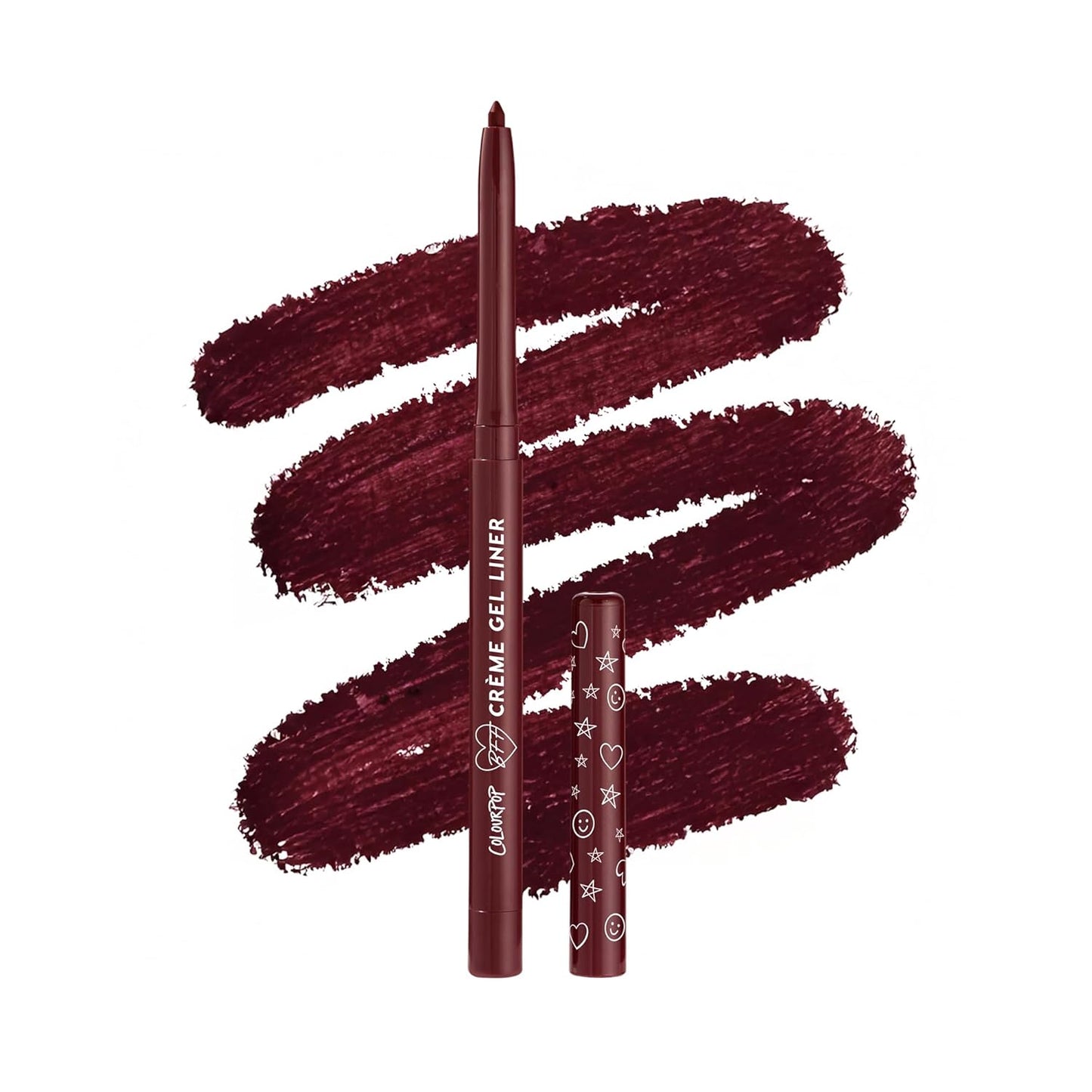 ColourPop Crème Gel Waterproof Eyeliner - Ultra-Pigmented, 18HR Smudge-Proof Pencil | Joy Ride (0.01 oz)