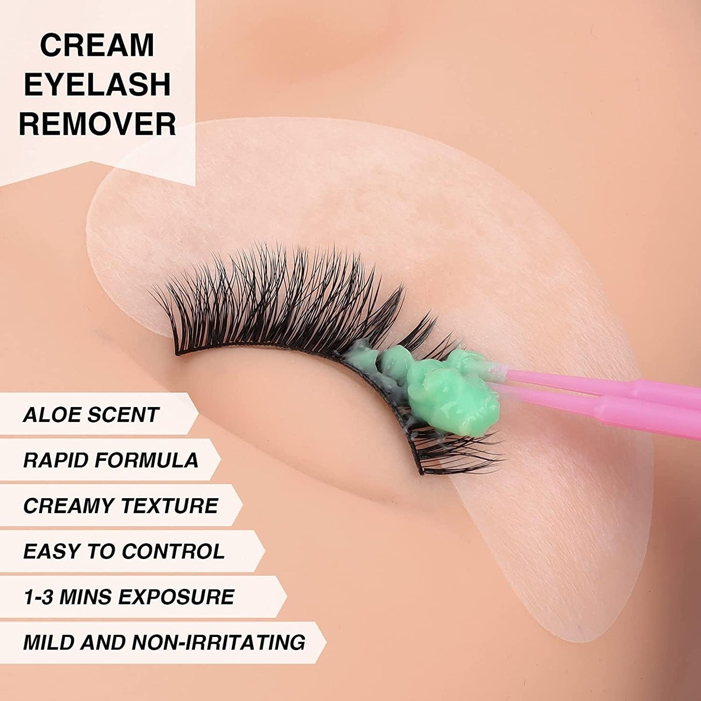 Eyelash Extension Remover Gel - Aloe Flavor | Professional Adhesive Remover for Salons, 5g