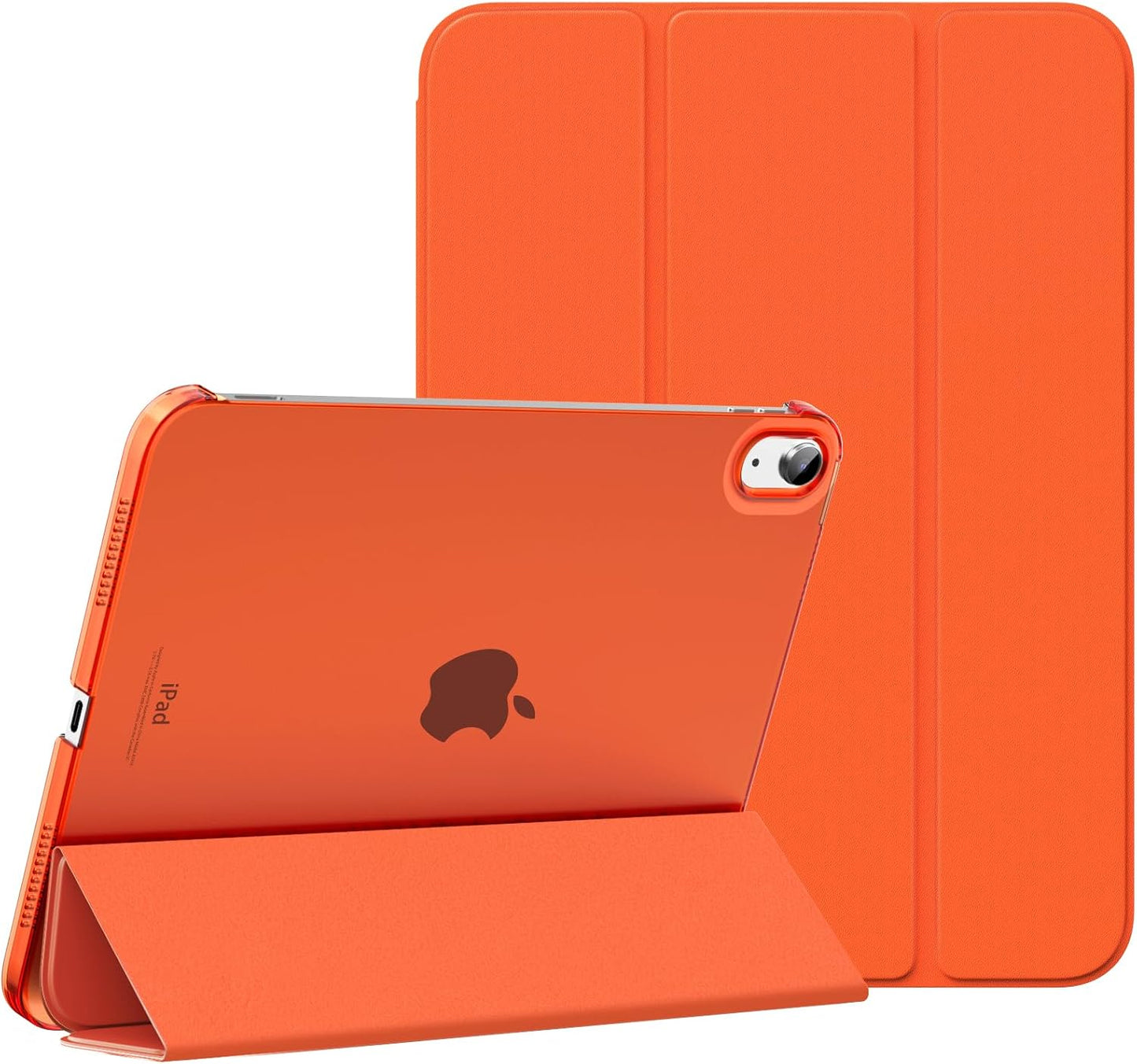 iPad 11th & 10th Generation Case - Slim Hard PC Translucent Back Cover | Navy Blue, Auto Wake/Sleep Support