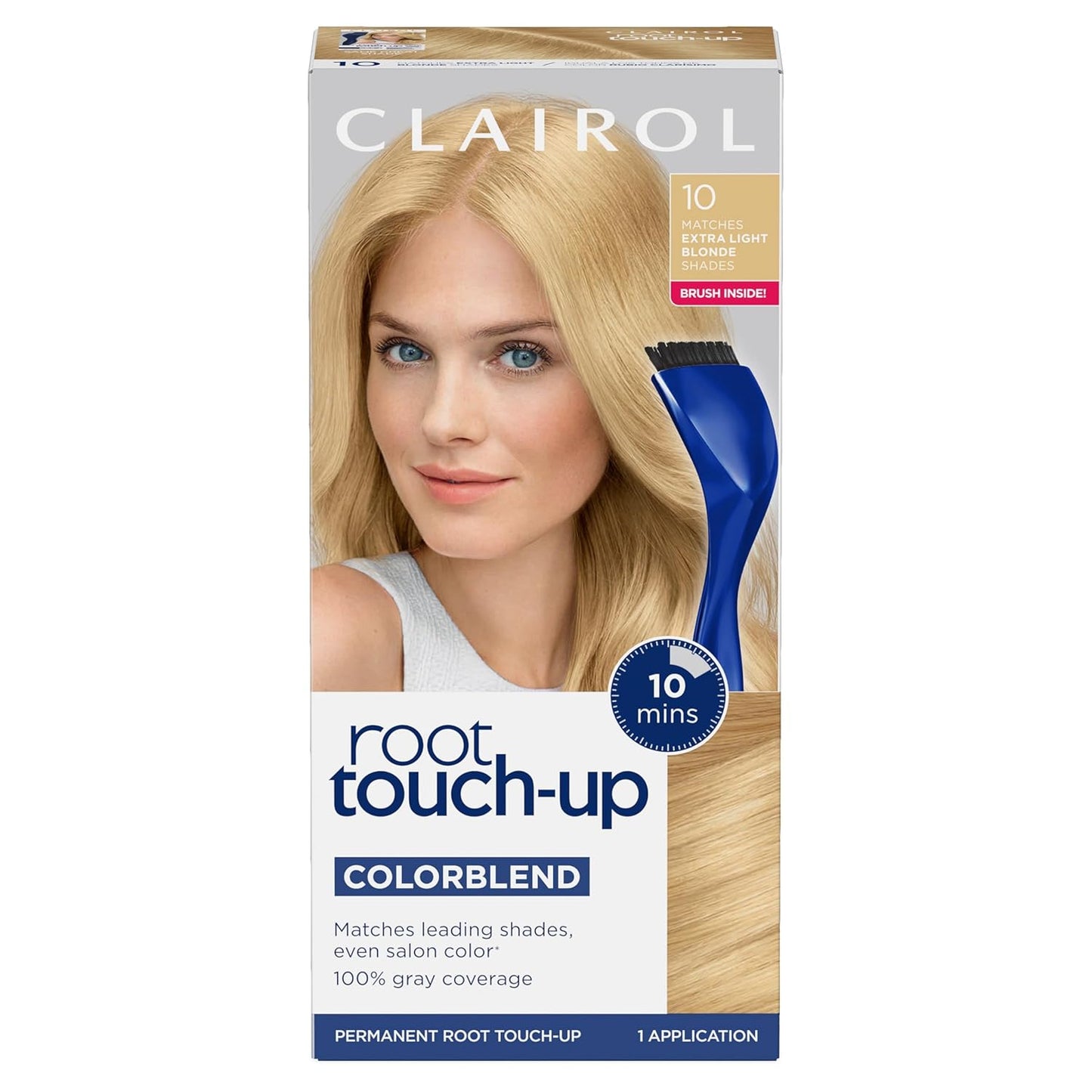 Clairol Root Touch-Up Permanent Hair Dye - 5 Medium Brown | 100% Gray Coverage, Easy Brush Application