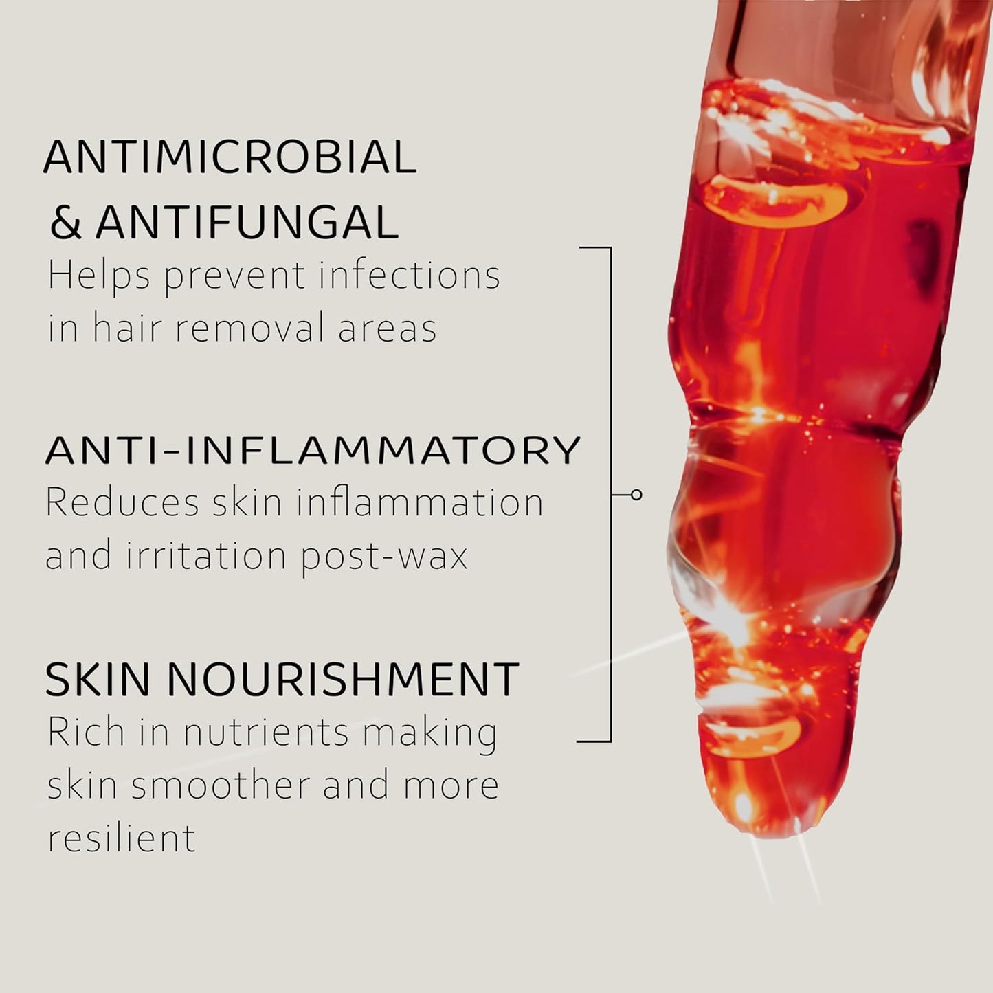Cyperus Rotundus Hair Removal Serum - All-Natural Red Saad Oil | Hair Growth Inhibitor | Botanical Vanilla Scent