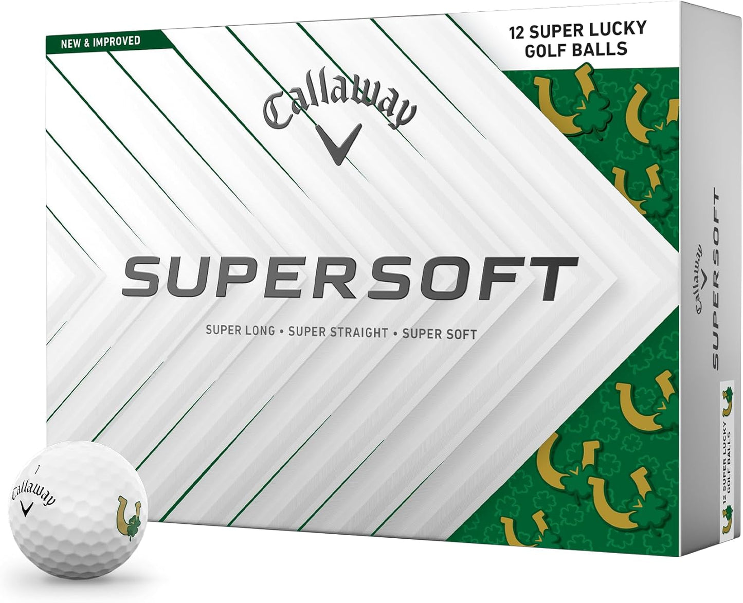 Callaway Golf Supersoft Golf Balls - Ultra-Soft Feel & Distance | 2025 Edition