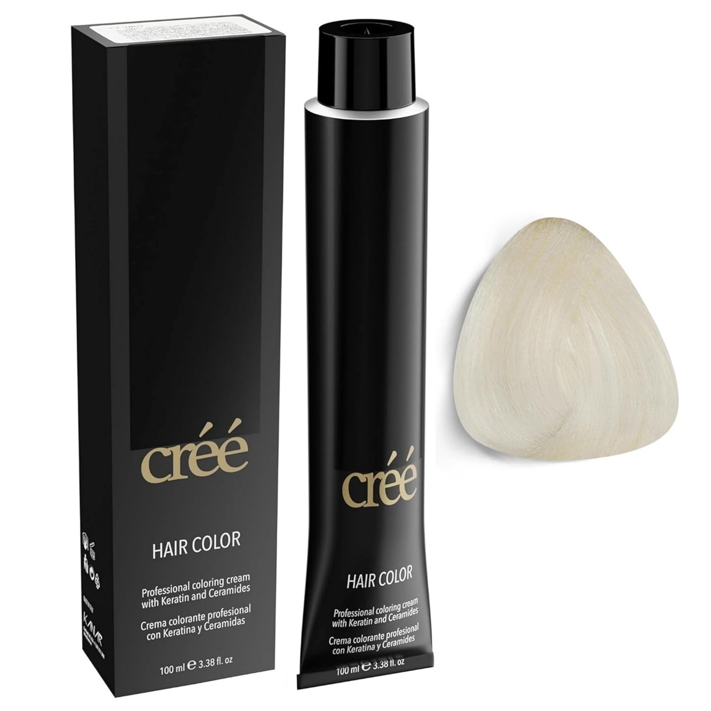 Cree Professional 1000 Bleaching Booster Hair Color | Long-Lasting Gray Coverage - 100ml (3.4 fl. oz.)