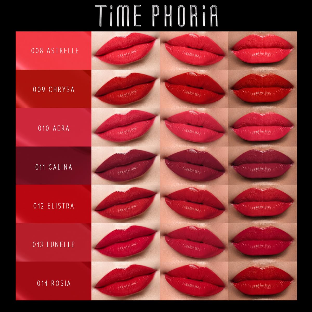 TIMEPHORIA Aion Superstain Lip Stain Tattoo Ink, Long Lasting Semi-gloss Finish, Full Coverage Lip Tint with High Pigments, Hydrating Watery Gel Deep Tomato Red Lip Color for Vibrant Stain 009 Chrysa