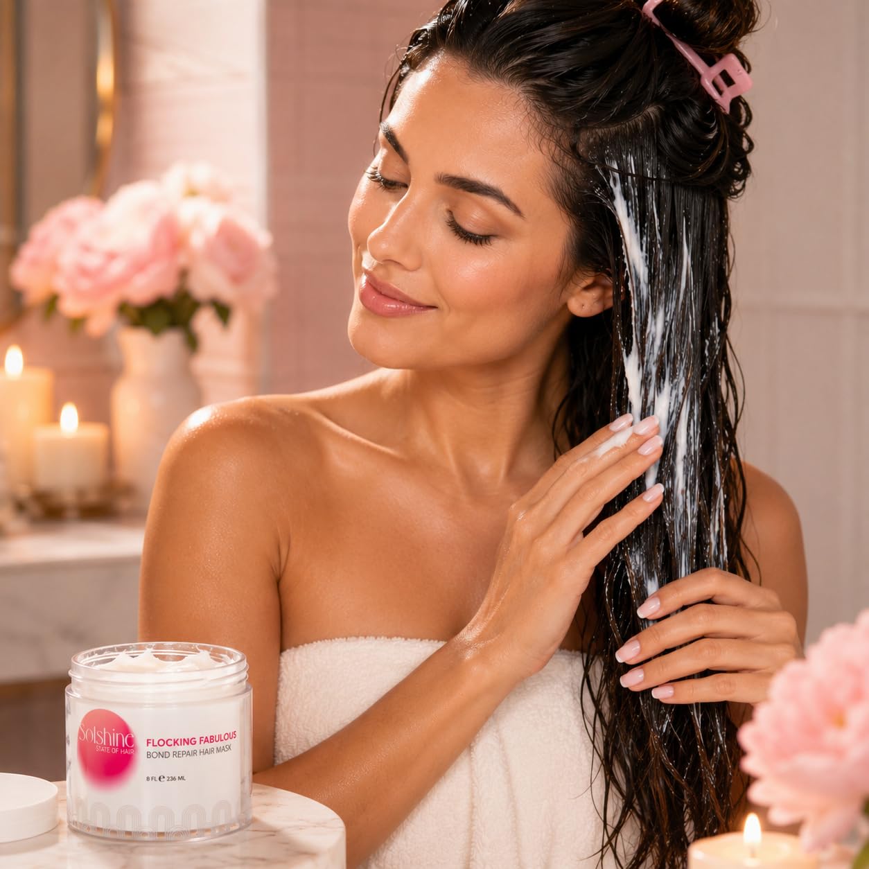 Solshine Hair Flocking Fabulous Bond Repair Hair Mask