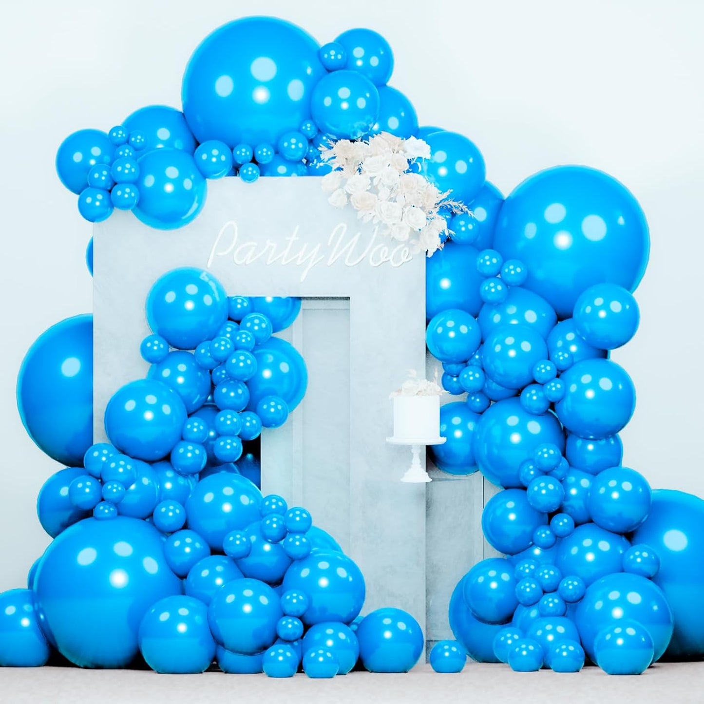 Black Balloon Arch Kit - 140 Pcs in 5-18 Inch Sizes for Baby Showers, Birthdays & Anniversaries | Elegant Black Decor