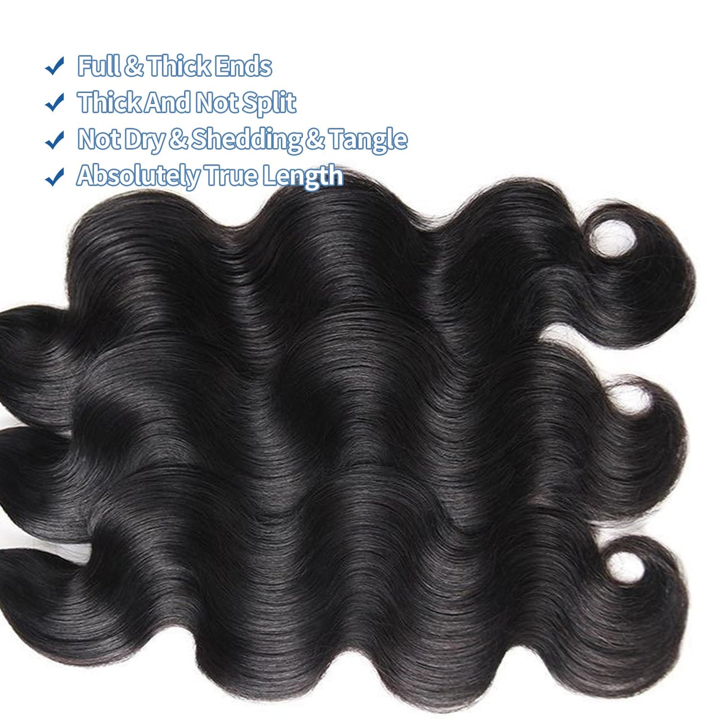 16A Raw Human Hair Bundles Body Wave Bundles Human Hair 20 22 24Inch Unprocessed Virgin Human Hair Extensions Body Wave 3 Bundles Real Human Hair Bundles weave bundles human hair Triple Lifespan