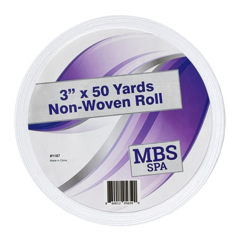 Esthetician Non-Woven Wax Roll 3" x 50 Yards for Hair Removal – Lint-Free Full Body Waxing Roll