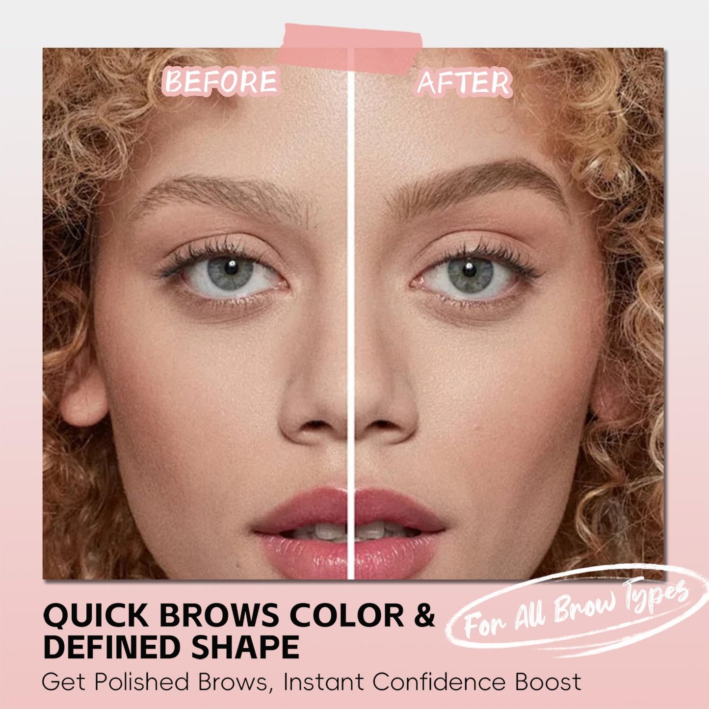 Brown Eyelash & Eyebrow Coloring Kit - Professional Gentle Formula for Sensitive Skin | DIY Salon Results, 7ML
