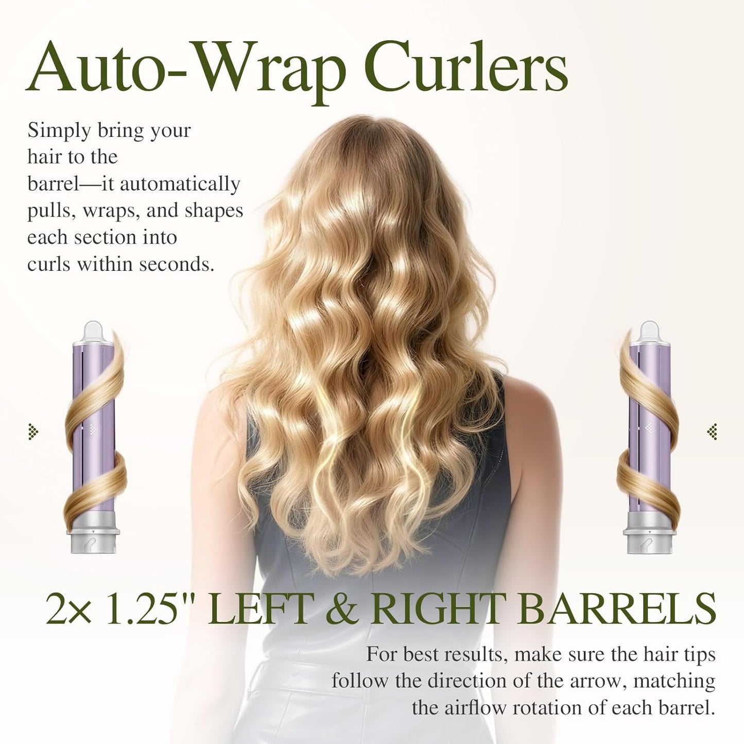 5 in 1 Hot Air Styler - Ionic Hair Dryer, Volumizer & Curlers | Frizz-Free Styling Tool with Travel Bag