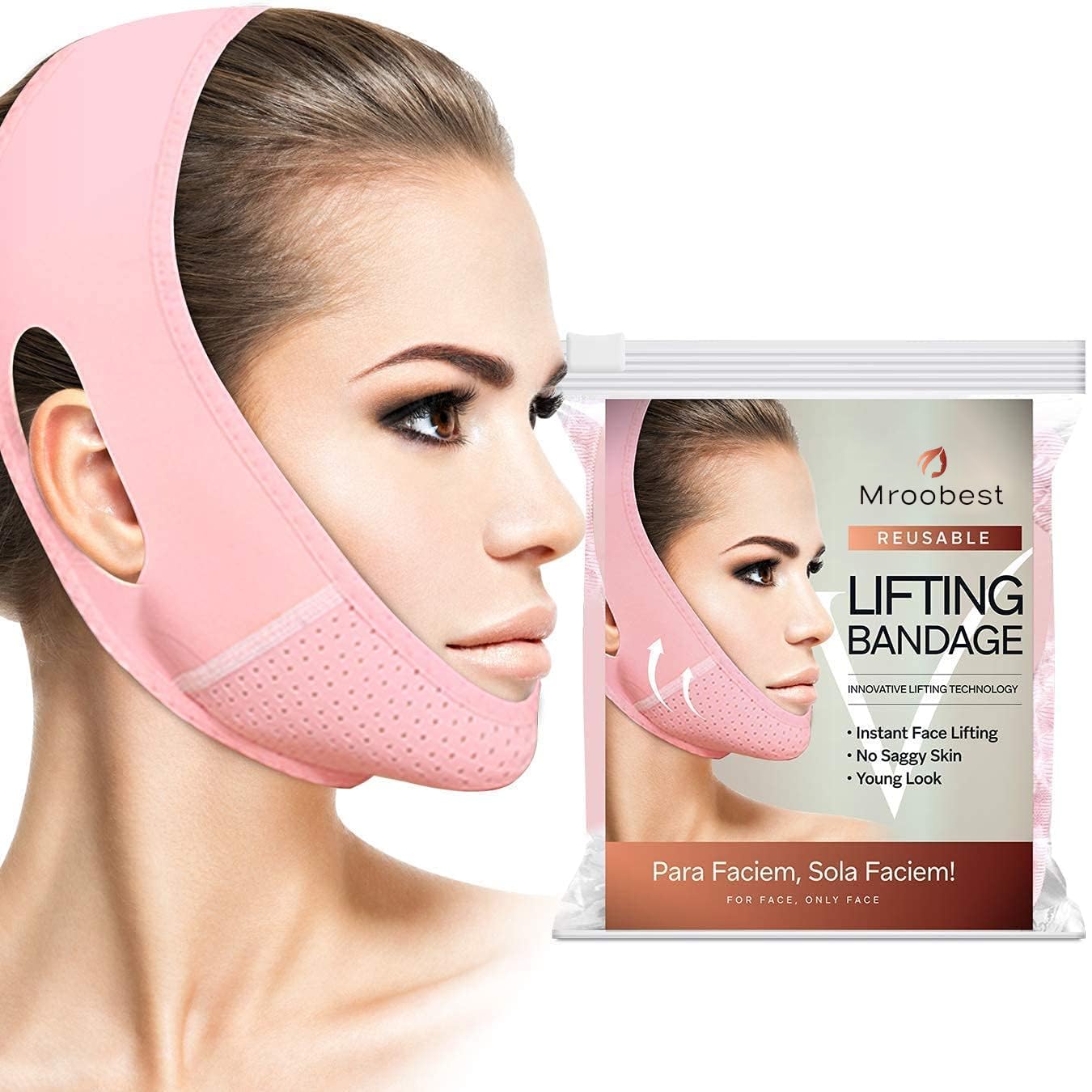 ParaFaciem V Line Mask | Reusable Facial Slimming Strap for Double Chin Reduction & Face Lifting