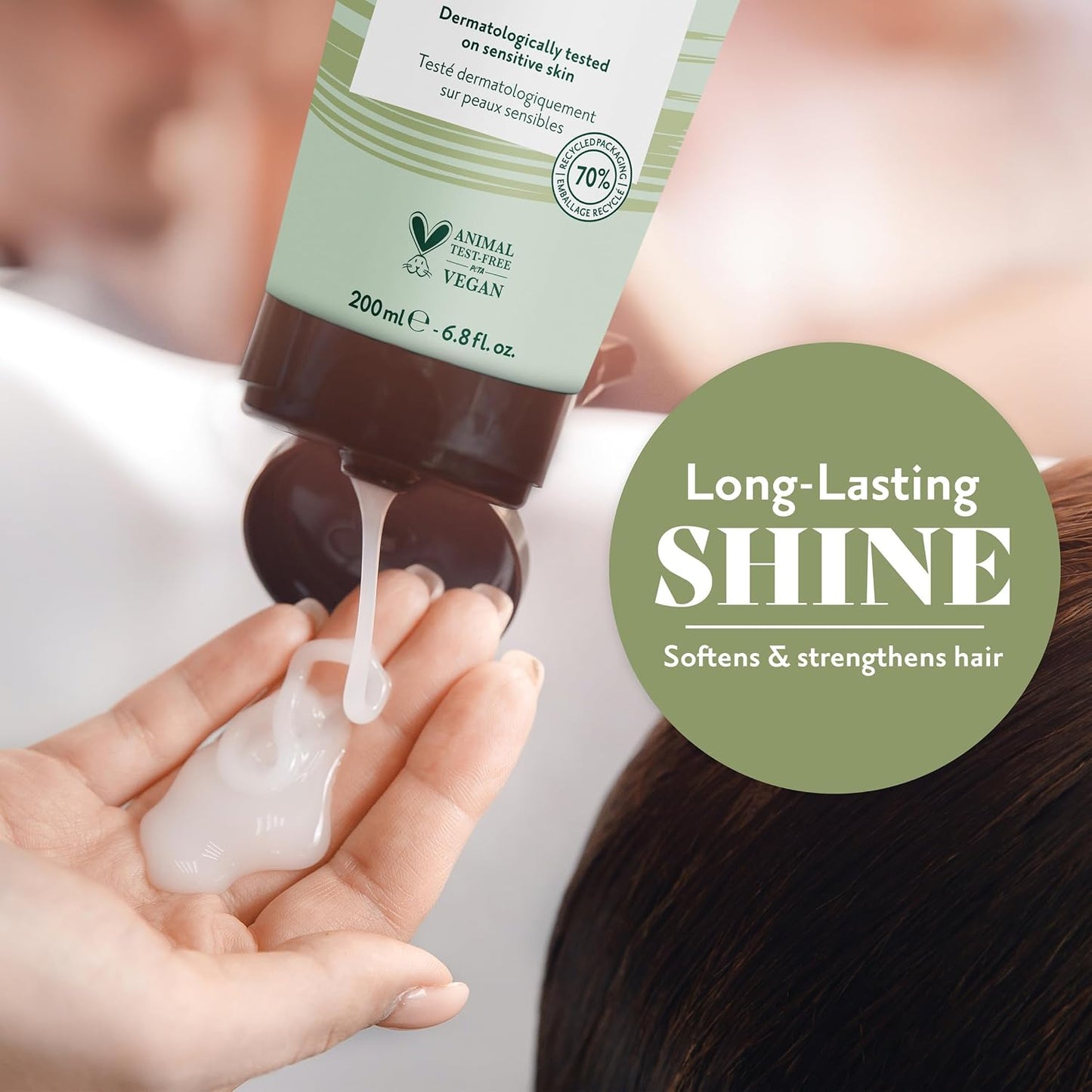 Herbatint Royal Conditioner - Aloe Vera & Jojoba Oil for Color-Treated Hair | Deep Moisturizing 6.8 fl oz