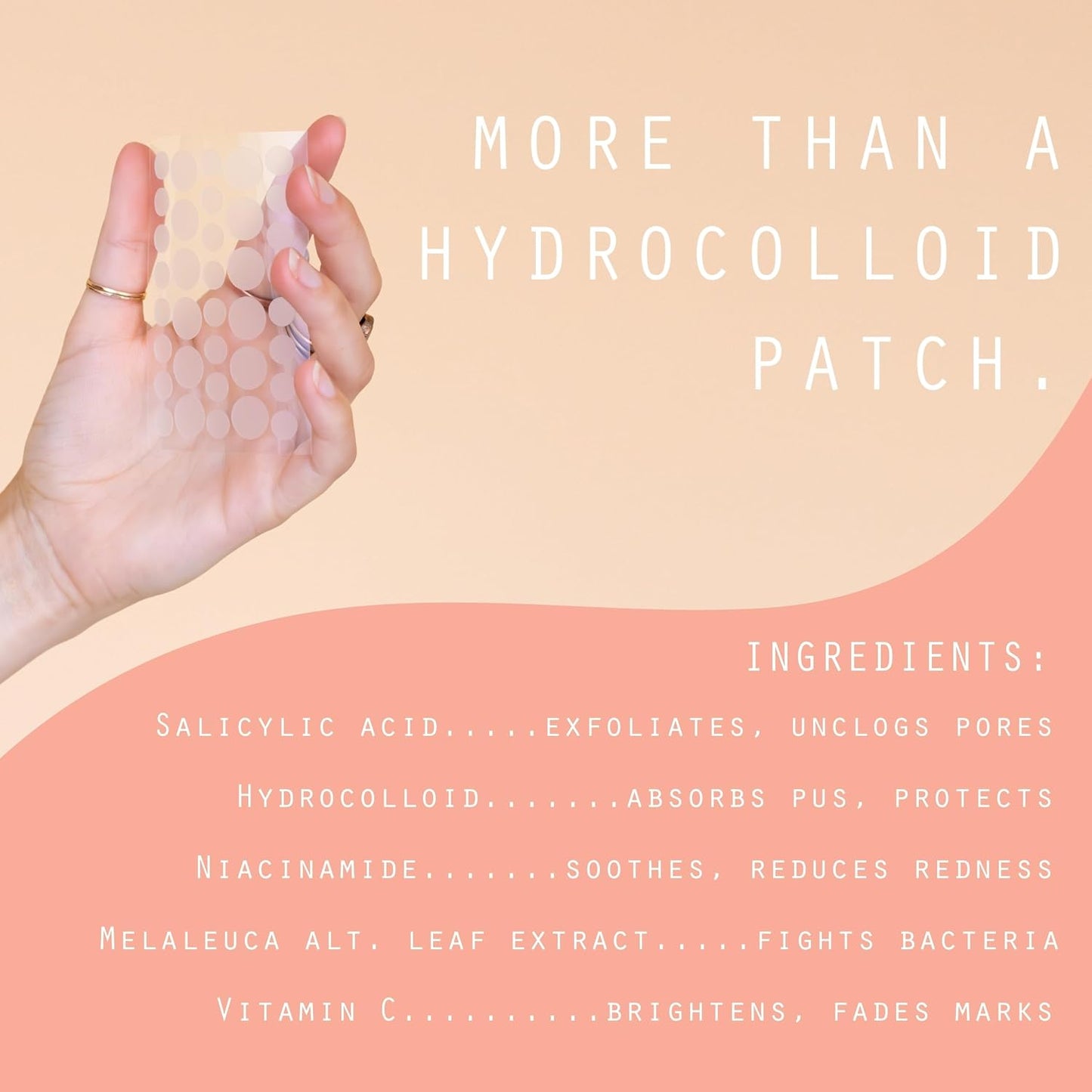 Pixie Hydrocolloid Pimple Patches - Invisible Acne Treatment with Salicylic Acid & Tea Tree Oil | Ultra-Thin, 36 Count (8 & 12mm)