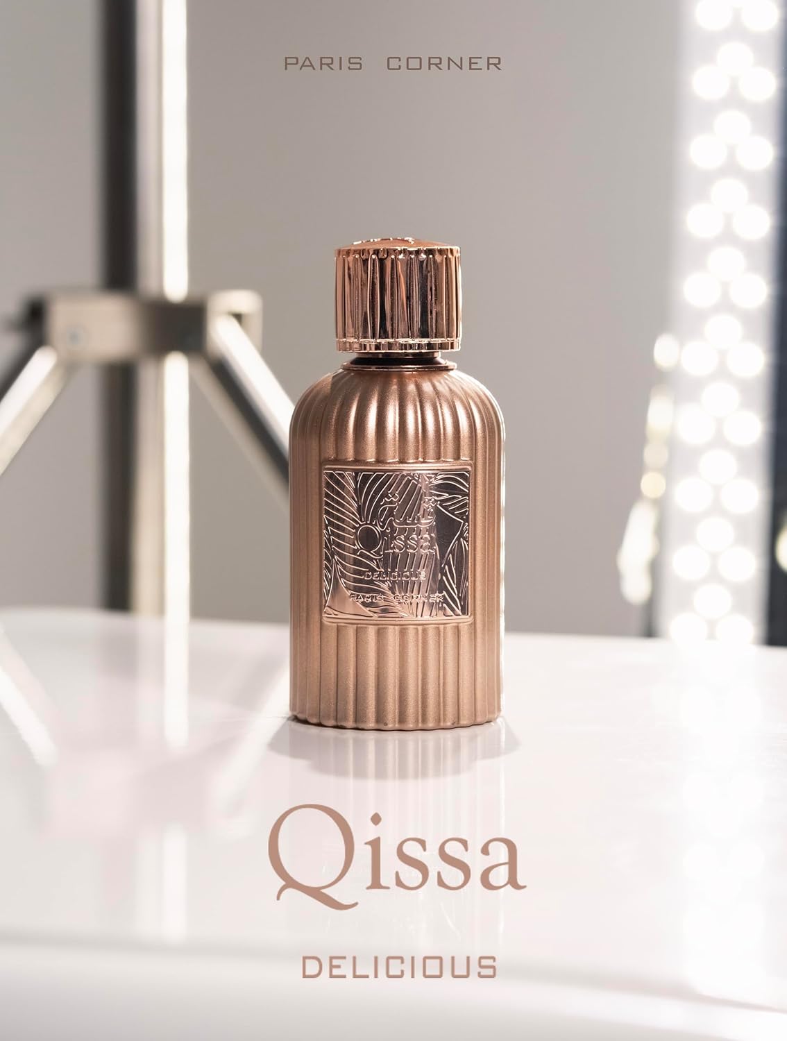 Qissa Delicious Perfume EDP 3.4 Fl Oz - Tempting Gourmand & Musk Fragrance for Women | Irresistible Vanilla, Sugar & Orange Notes
