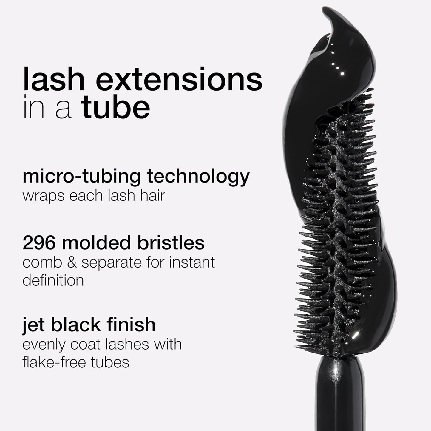 Tarte Tartelette Tubing Mascara - Volumizing Lash Extensions, Easy Removal | 24Hr Smudge-Proof, Vegan & Cruelty-Free