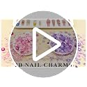 320PCS Pink 3D Nail Charms - Cute Resin Decorations for DIY