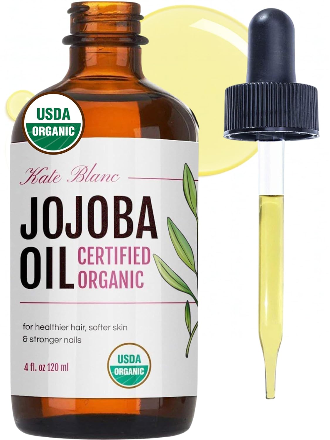 Jojoba Oil for Hair, Face & Skin - Organic & 100% Pure | 16oz Gua Sha Massage Oil