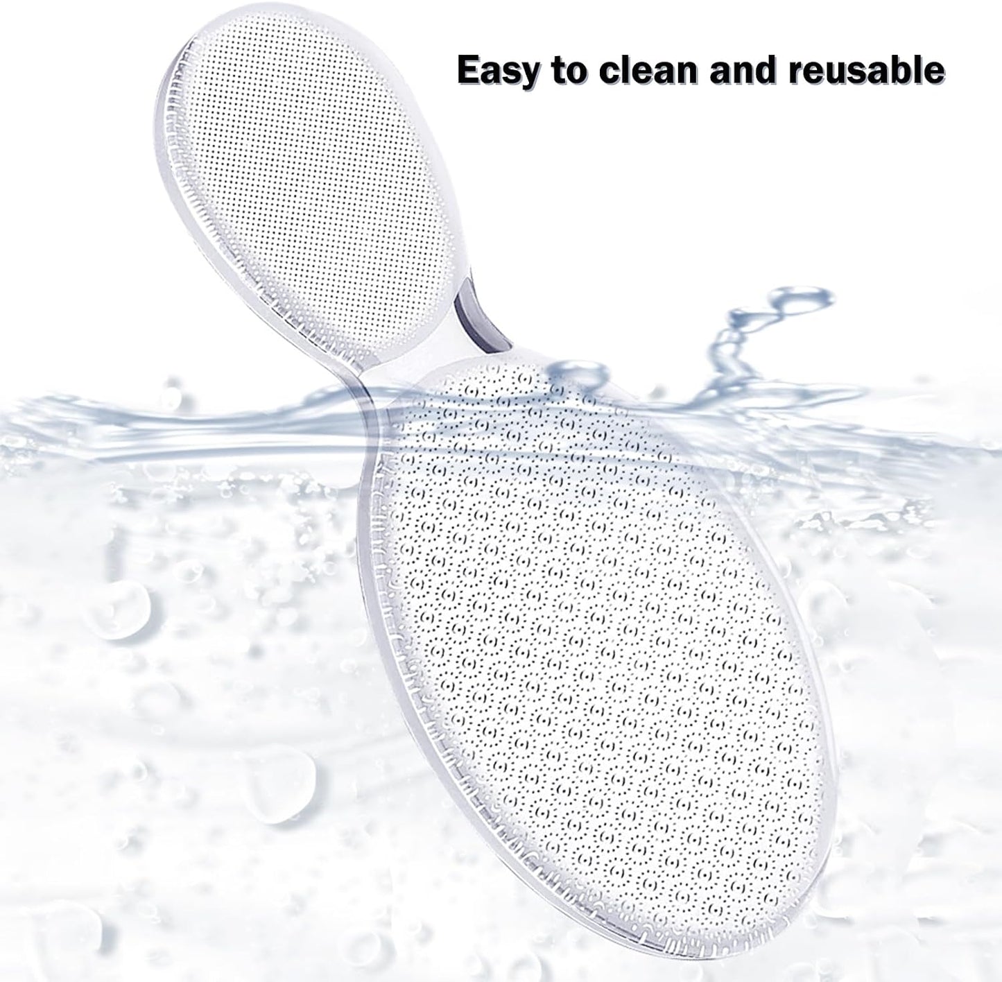 Nano Foot File - Callus Remover & Scrubber Tool for Dead Skin | Portable Pedicure Solution for Wet & Dry Feet