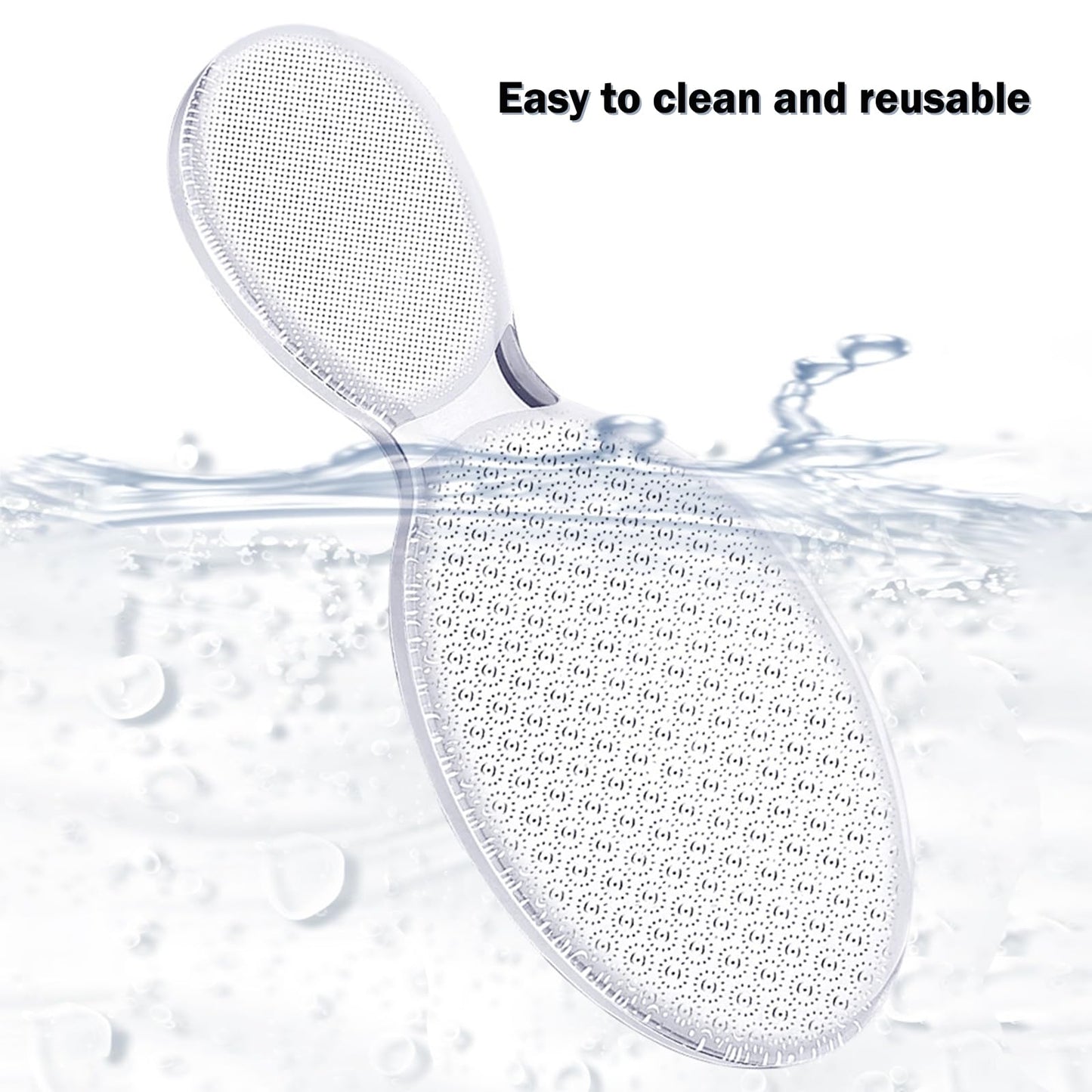 Nano Foot File, Foot Scrubber Callus Remover, Foot Care Pedicure Tool, Foot File with Nano-Level Grinding Points, Portable Foot Scrubber for Dead Skin Removal, Cracking, Wet and Dry Feet