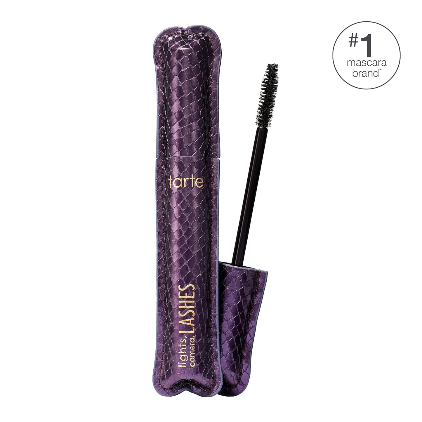 Tarte Lights, Camera, Lashes 4-in-1 Mascara - Volume, Length, Curl & Conditioning for Fuller Lashes | Smudge-Proof, Vegan