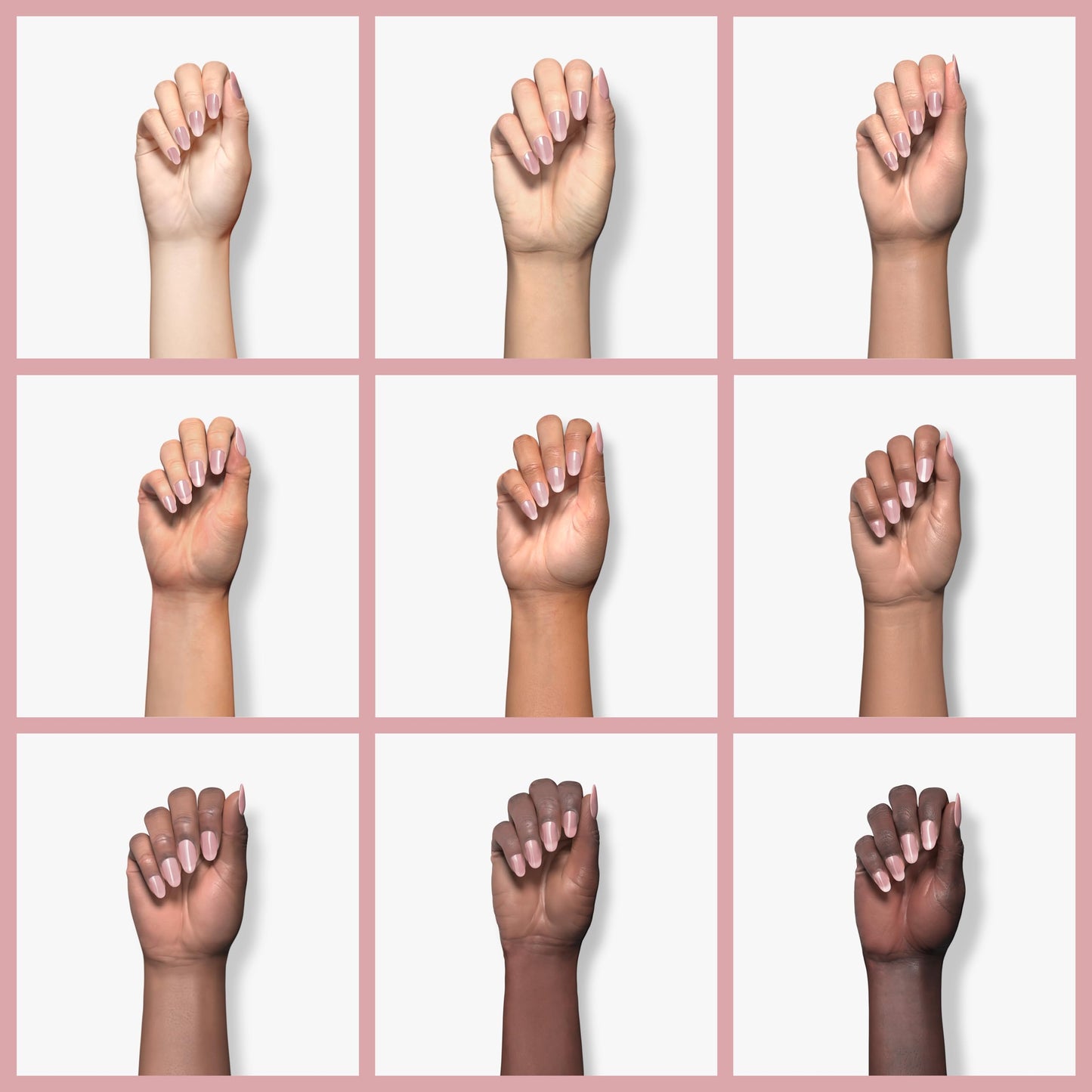 modelones Pink Gel Nail Polish Jelly Nude Pink Gel Polish French Tip Base Colors Translucent Soak Off U V Soap Nails for Nail Art Manicure at Home 15ML