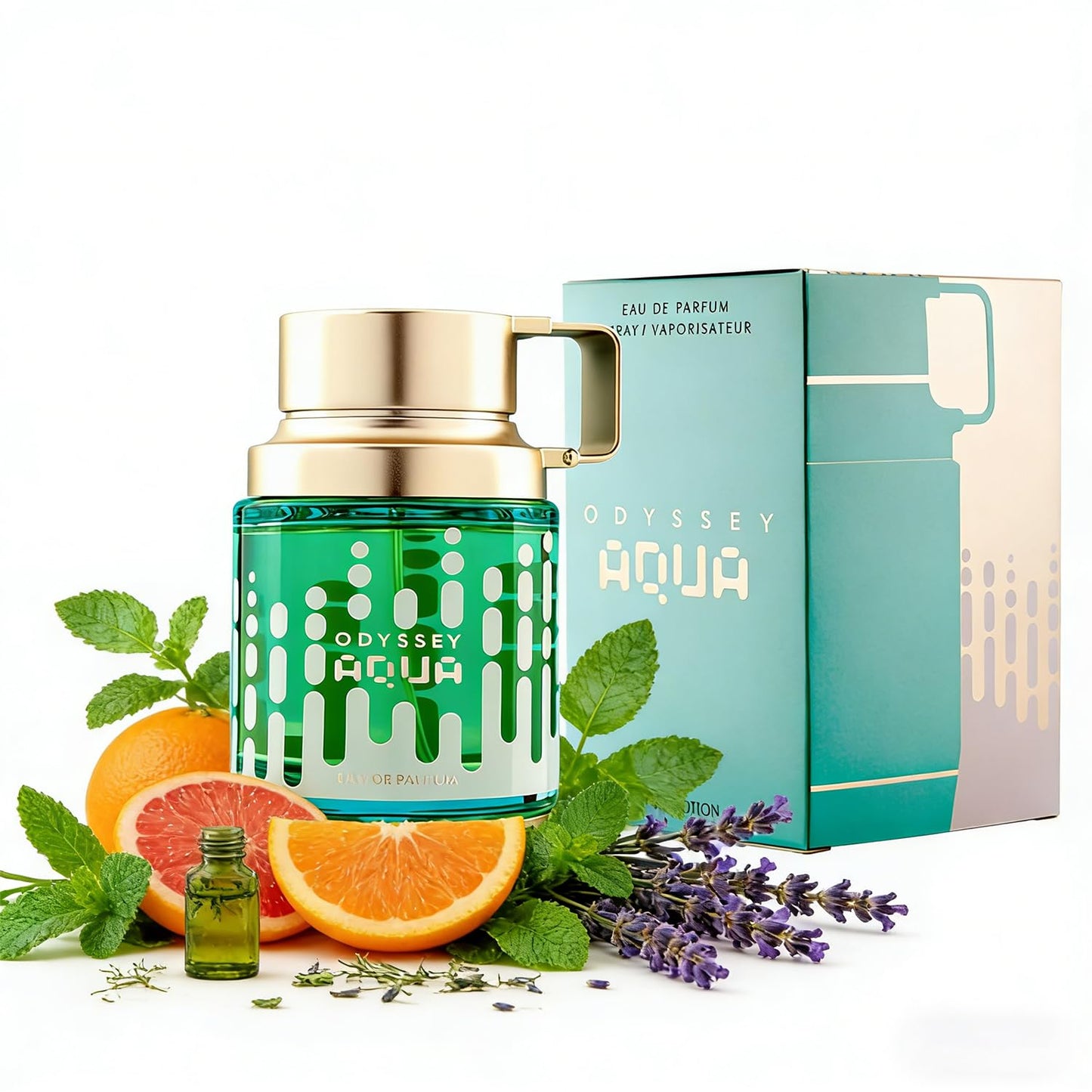 Odyssey Aqua Edition Men's Eau de Parfum Spray - 3.4 Ounce Fragrance