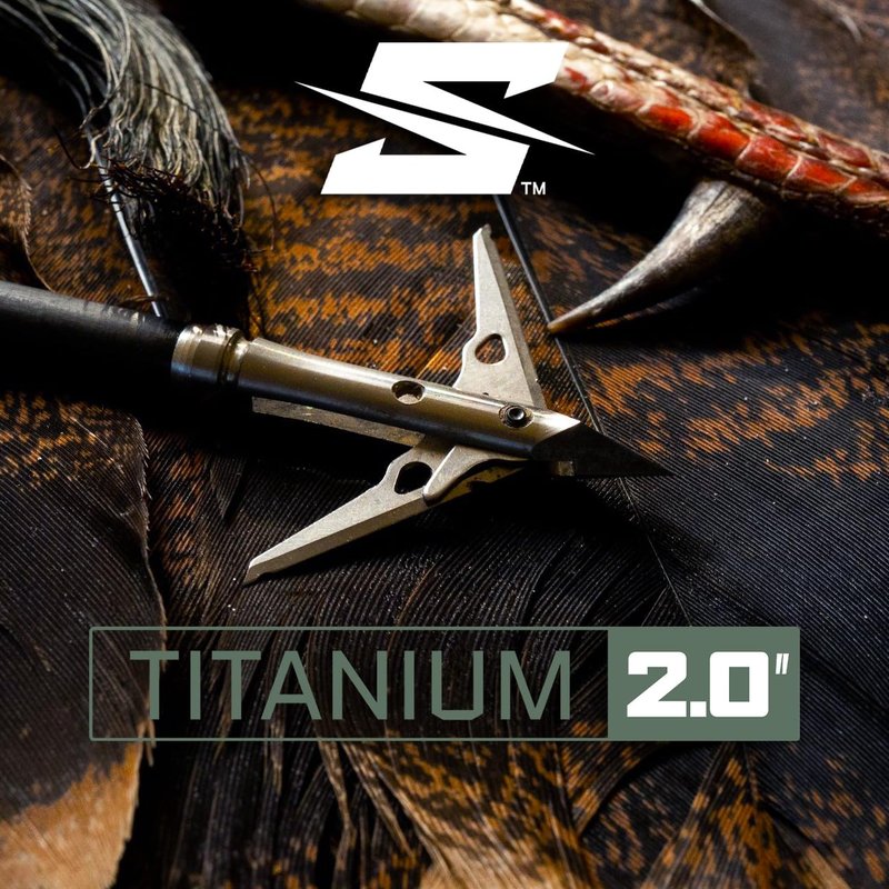 SEVR Titanium 2.0 Broadhead 4 Pack 100 Grains