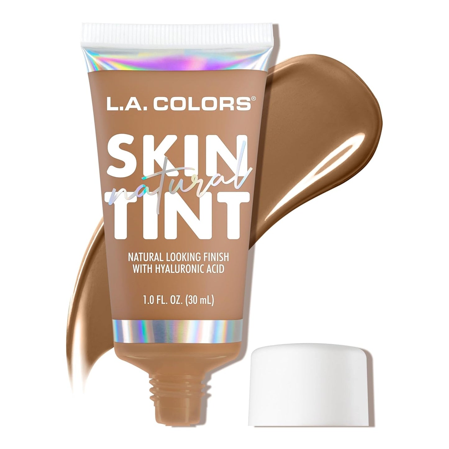 Natural Skin Tint Foundation - L.A. COLORS Toffee CLM421 | Lightweight & Buildable Coverage